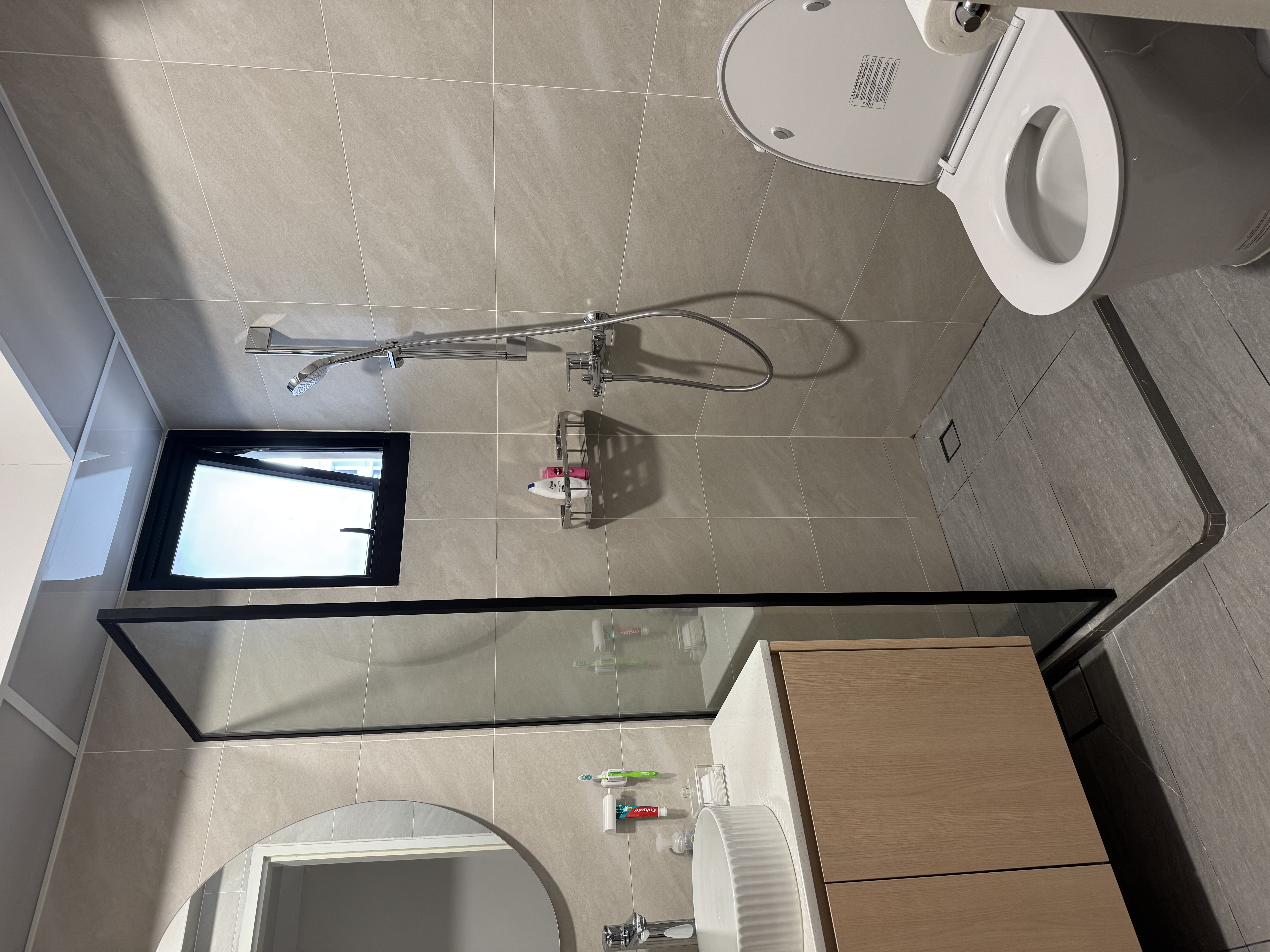 Our simple and functional bathroom