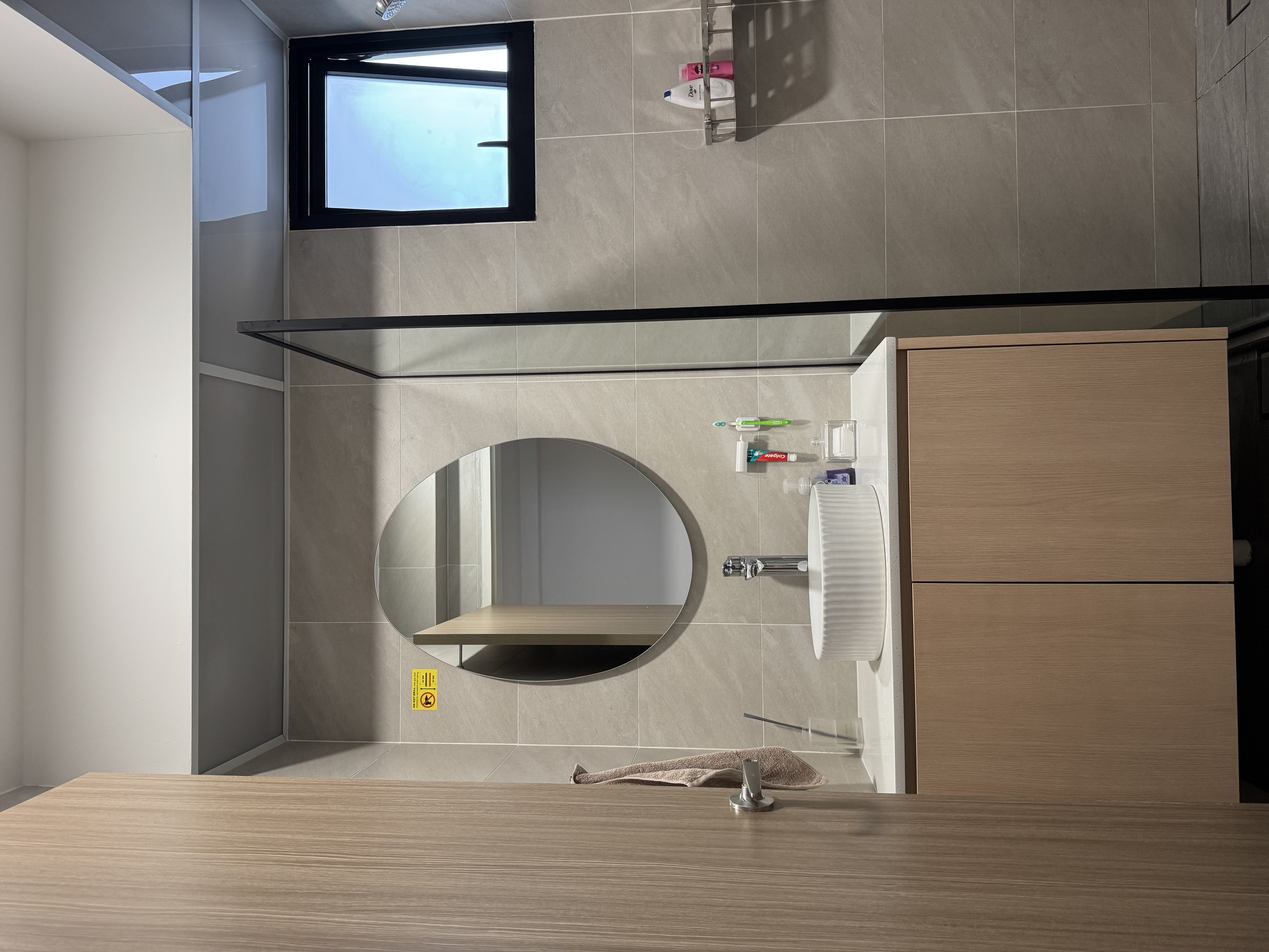 Our simple and functional bathroom