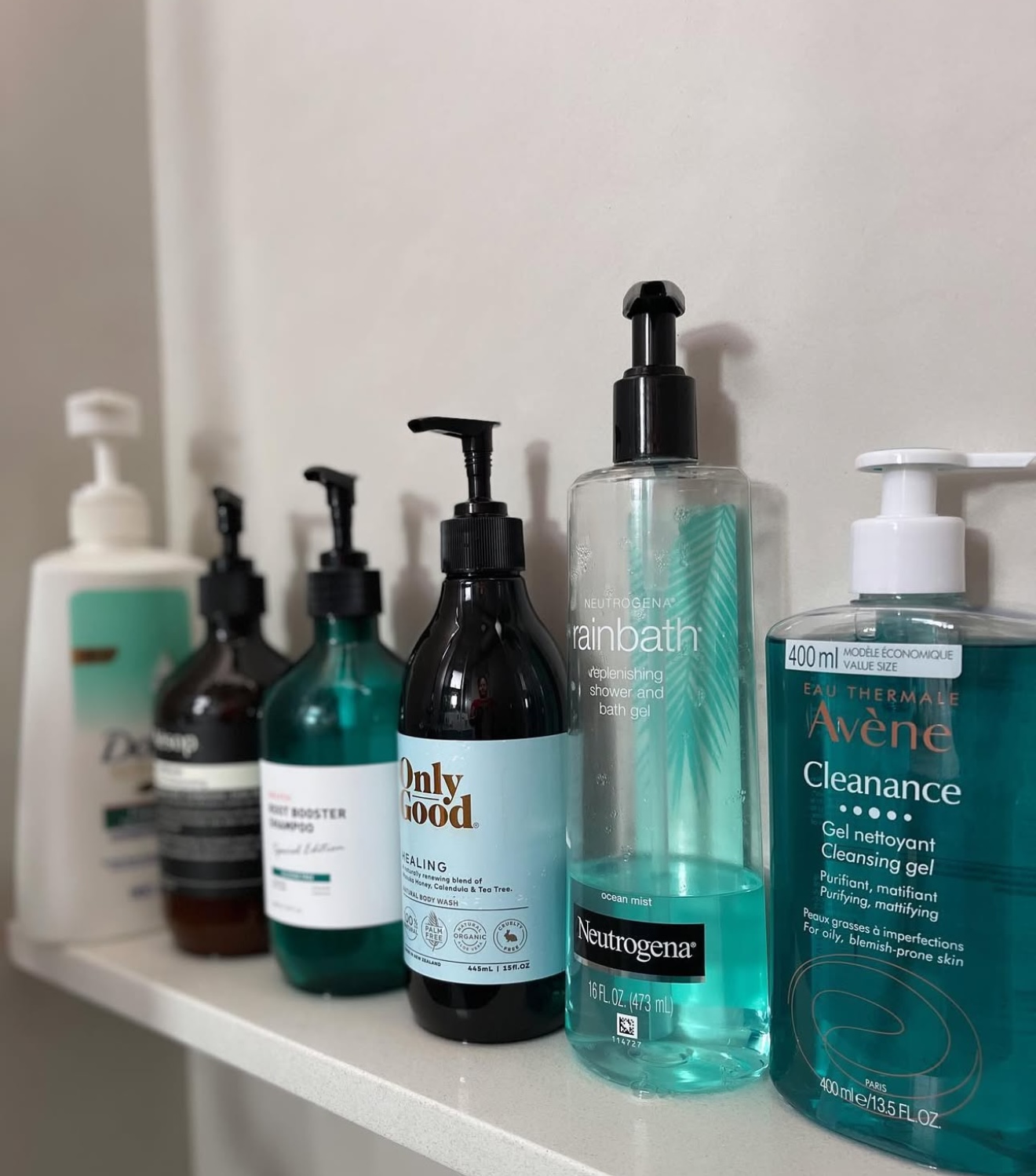 Waterfall Subway and Pink Mermaid Folklore Inspo for Modern Bathrooms