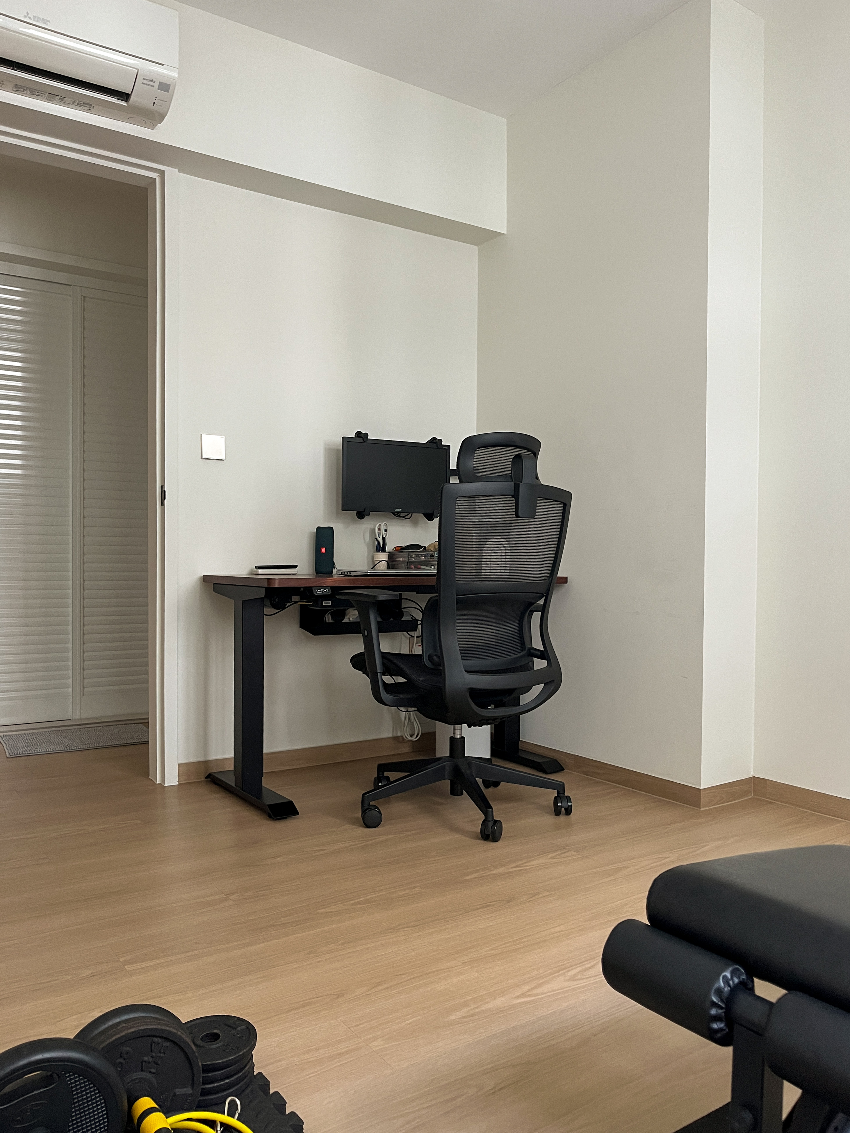 Our Work & Home Gym Multi-Purpose Room 👩‍💻🏋️