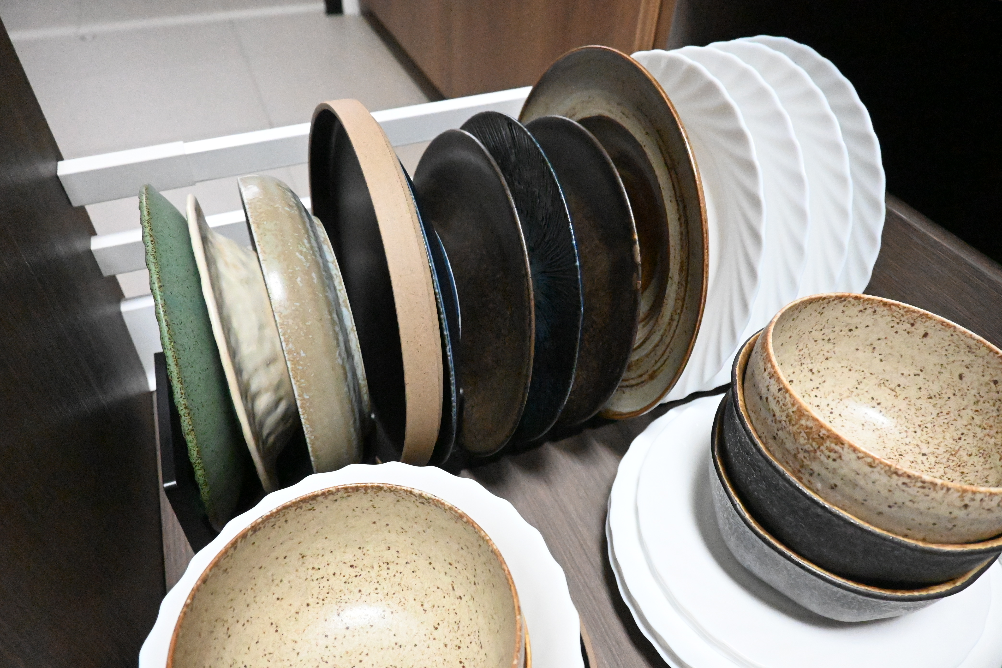 Kitchen organisers to keep things neat!