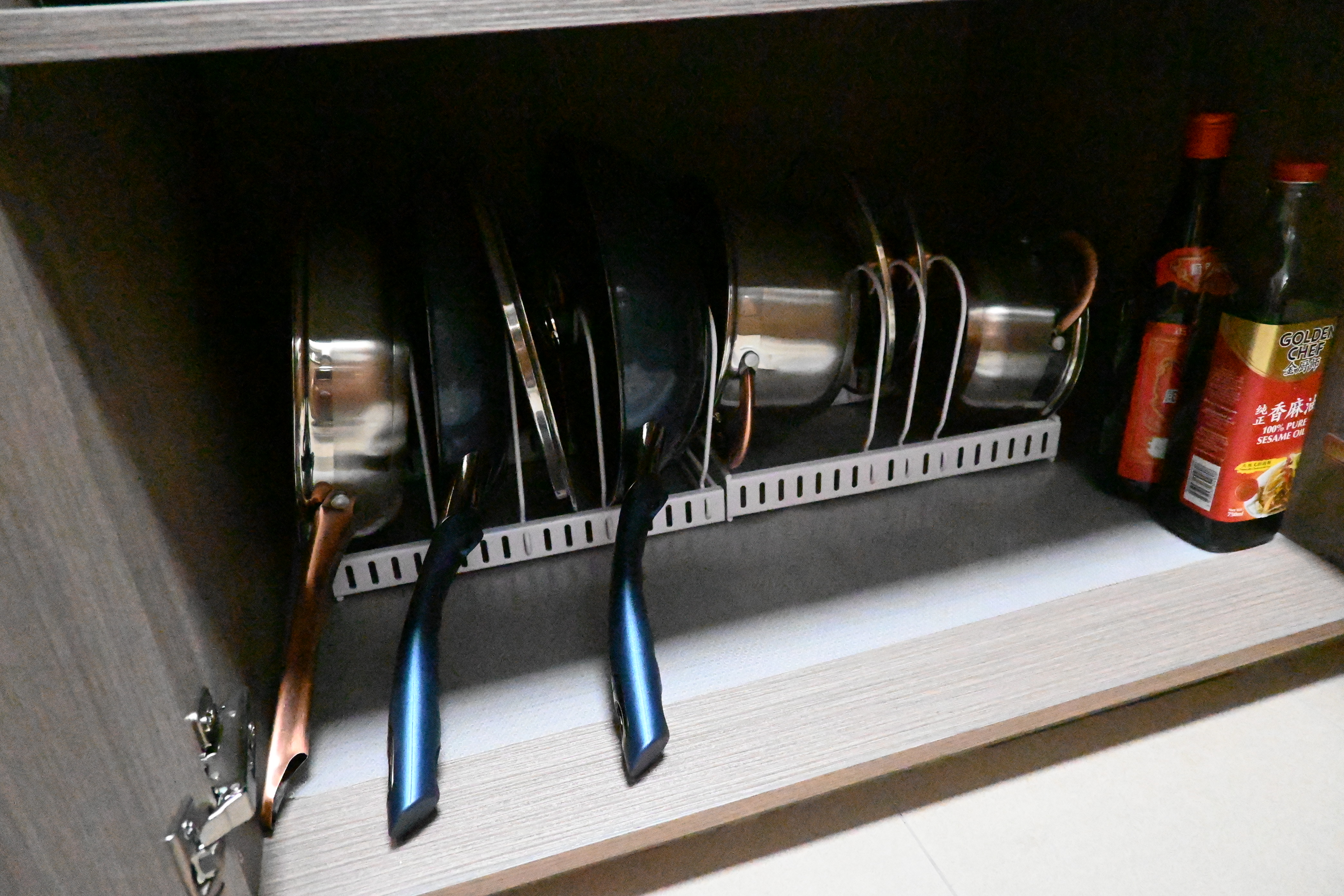 Kitchen organisers to keep things neat!