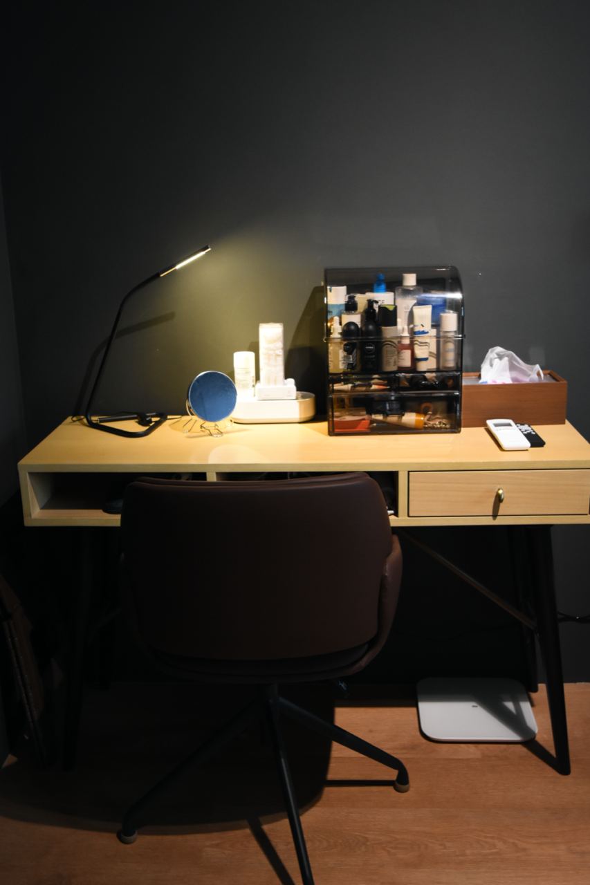 Our modular vanity