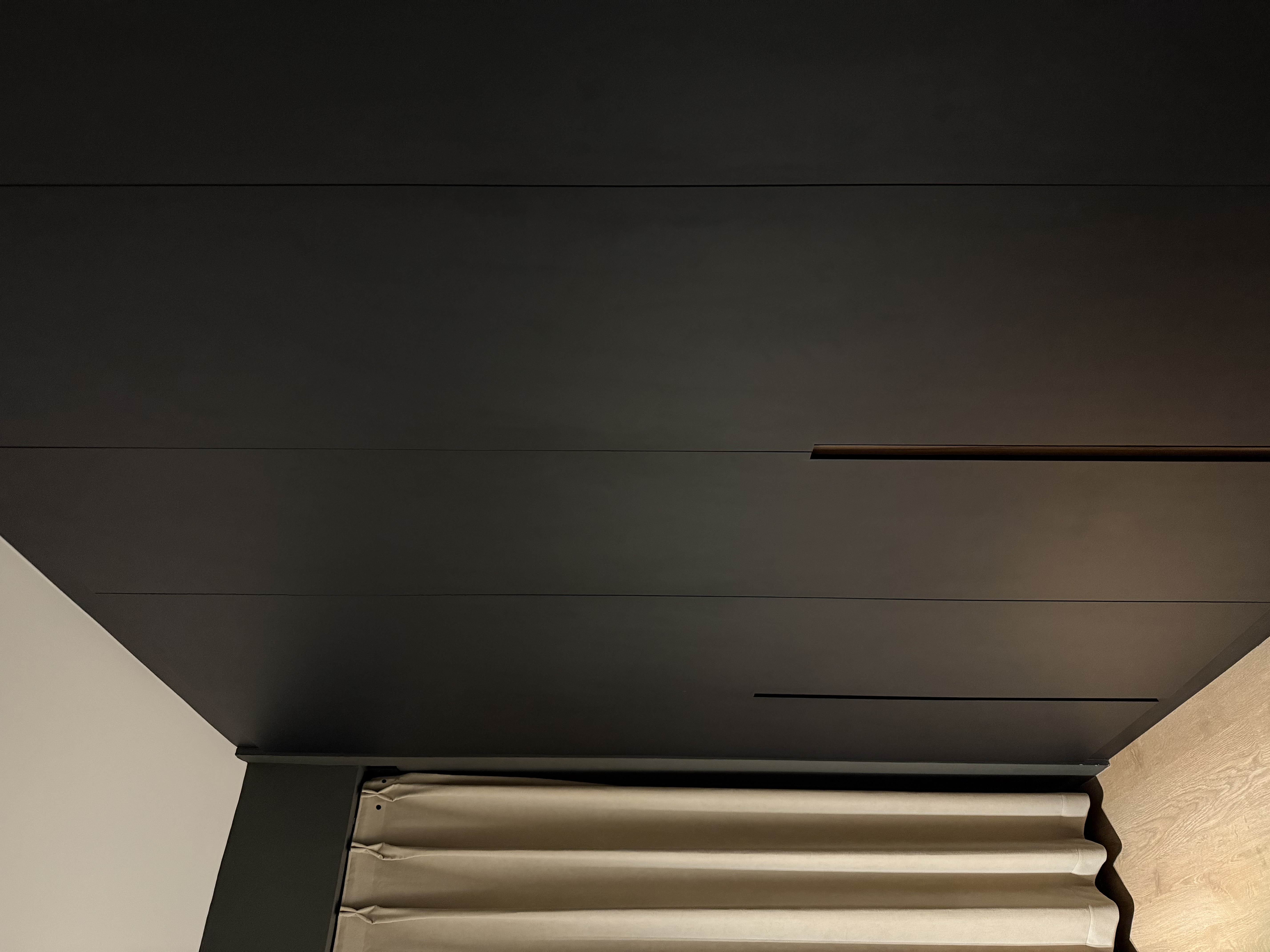 Our dark sanctuary: how we mixed light & dark into our space