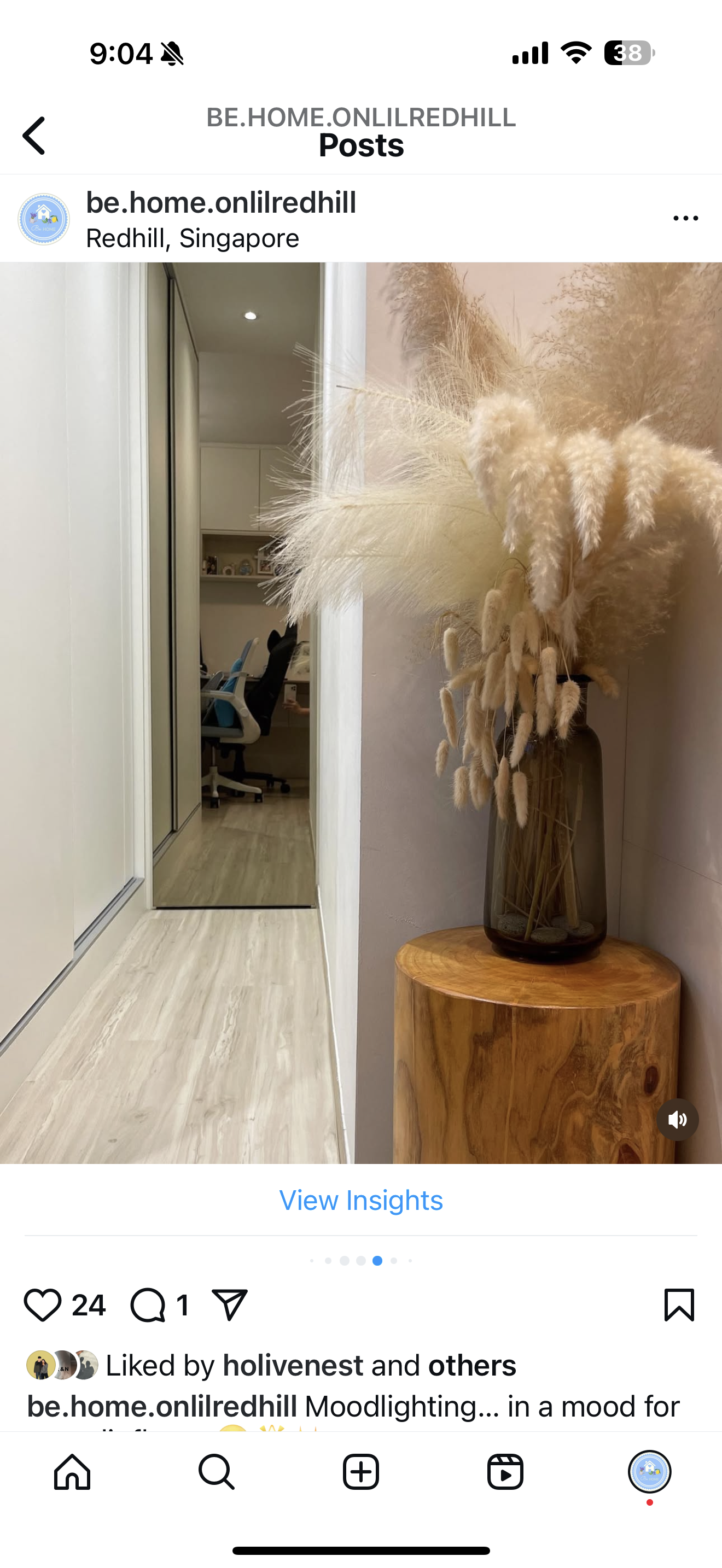 Cosy Study Room with a View