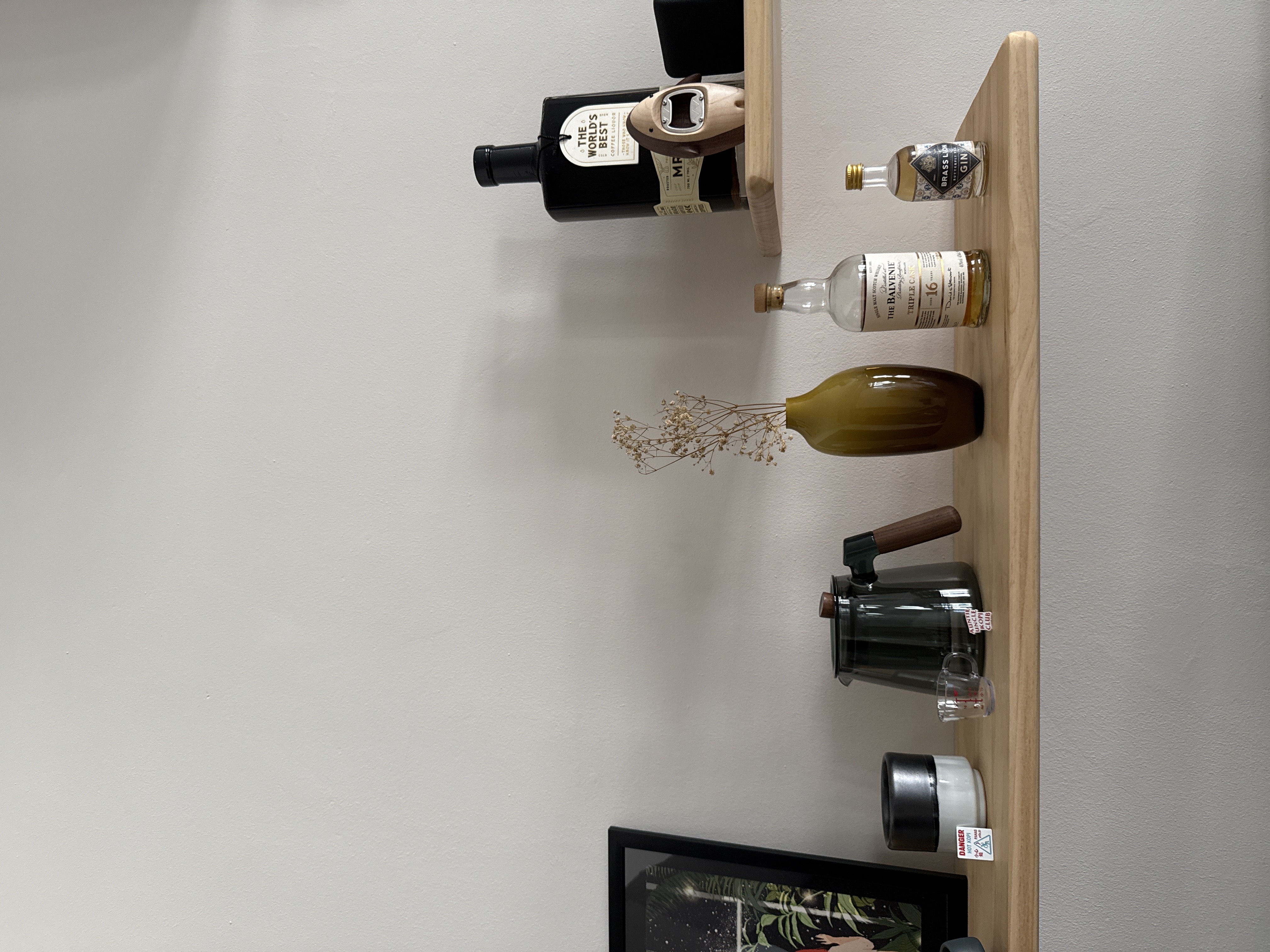 Multi-functional dining space with a dedicated coffee station