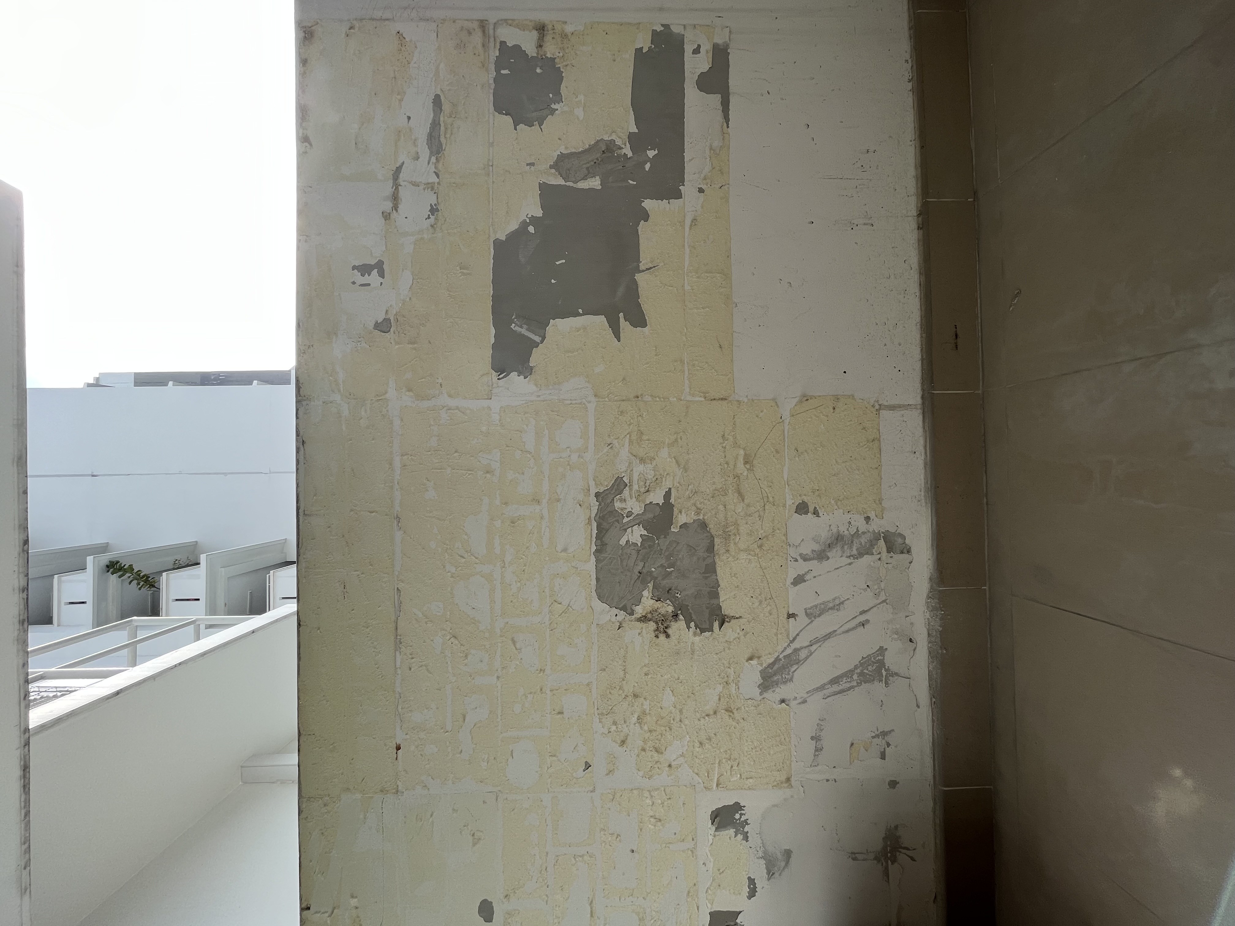 Our super breezy, super simple 4-room resale flat service yard!