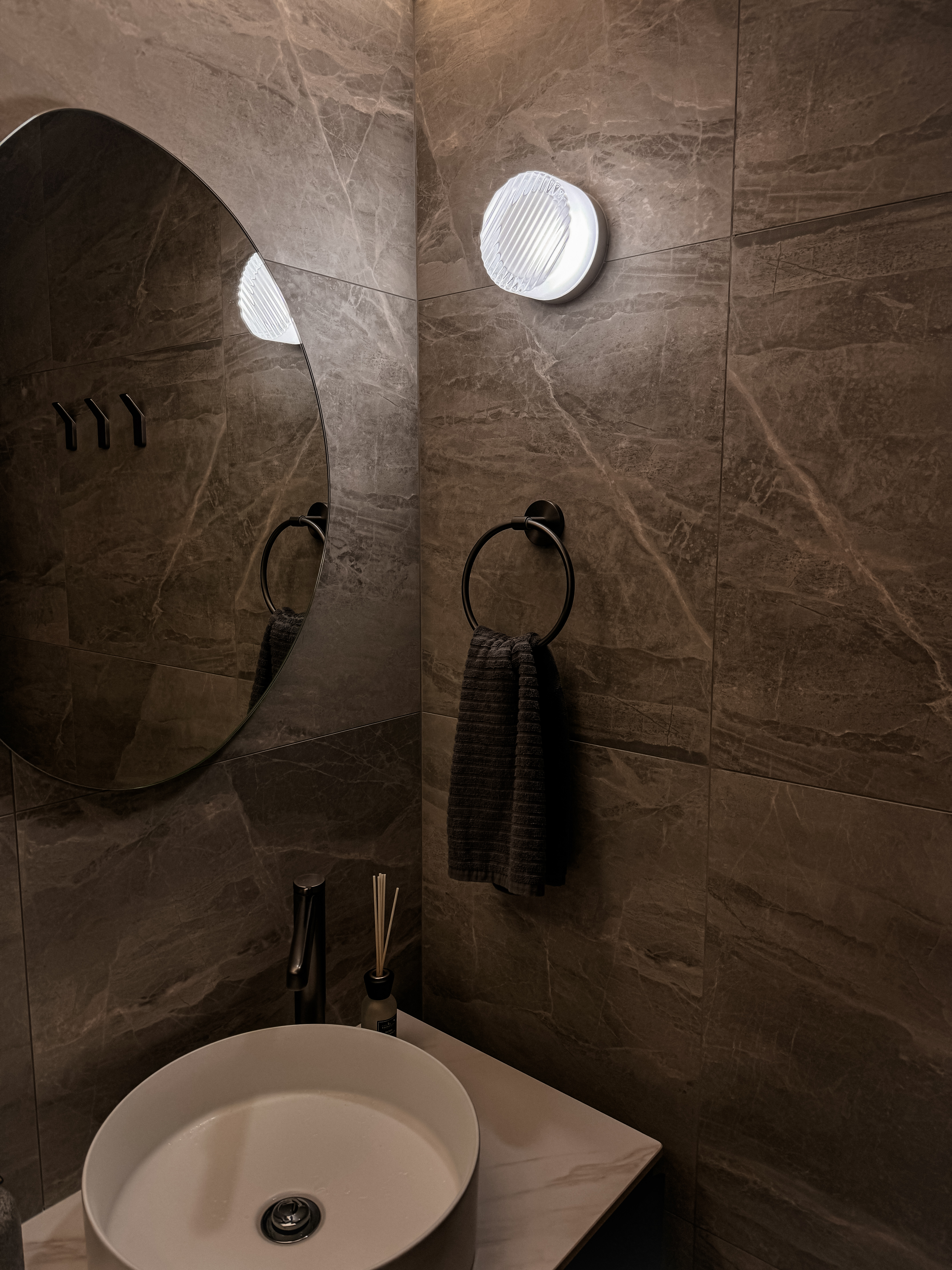 Stone, Wood & Gunmetal: A Peek Into Our Common Toilet