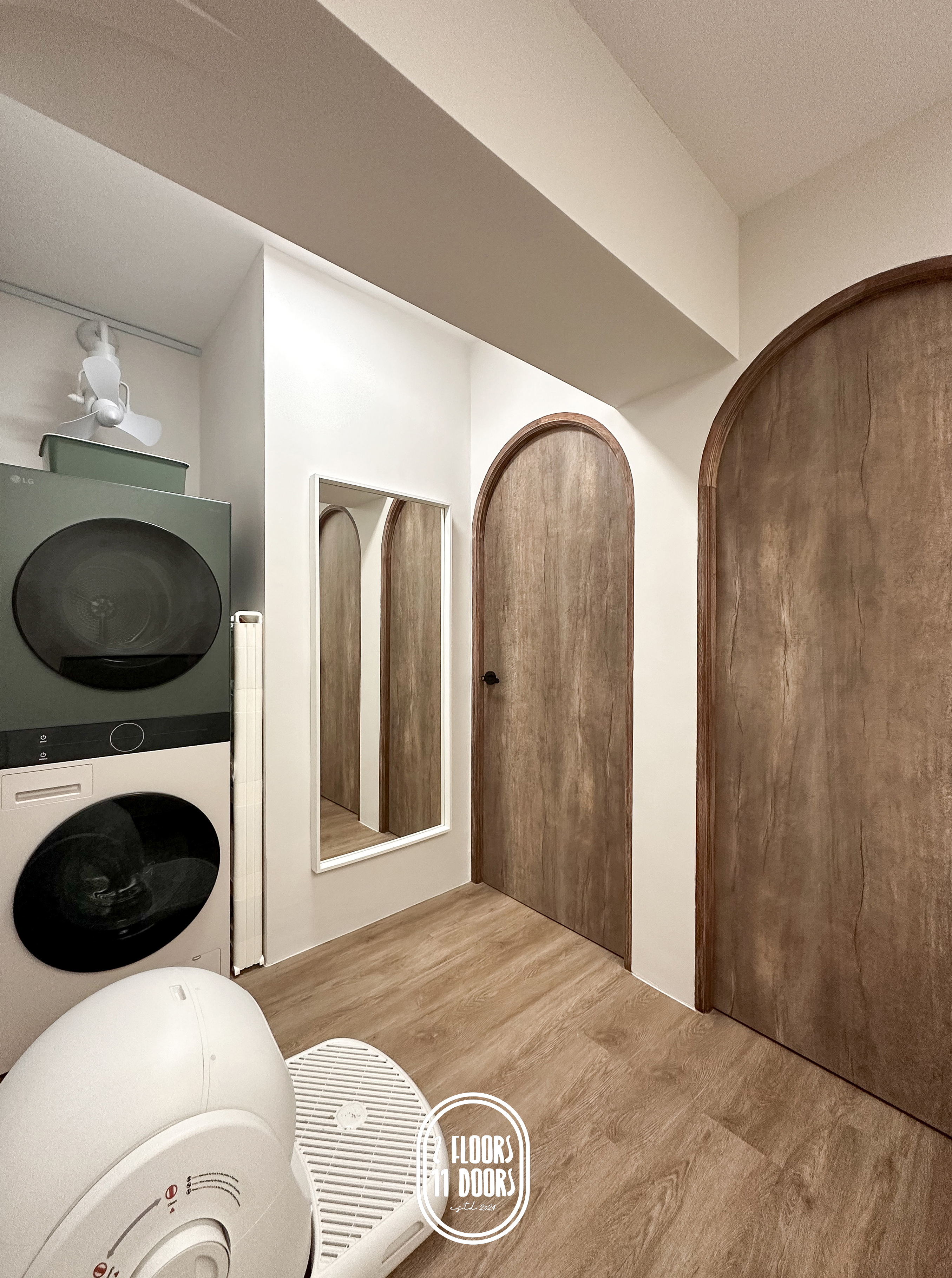 The Laundry Corner You Didn't See Coming - Our Smart Space Solution!