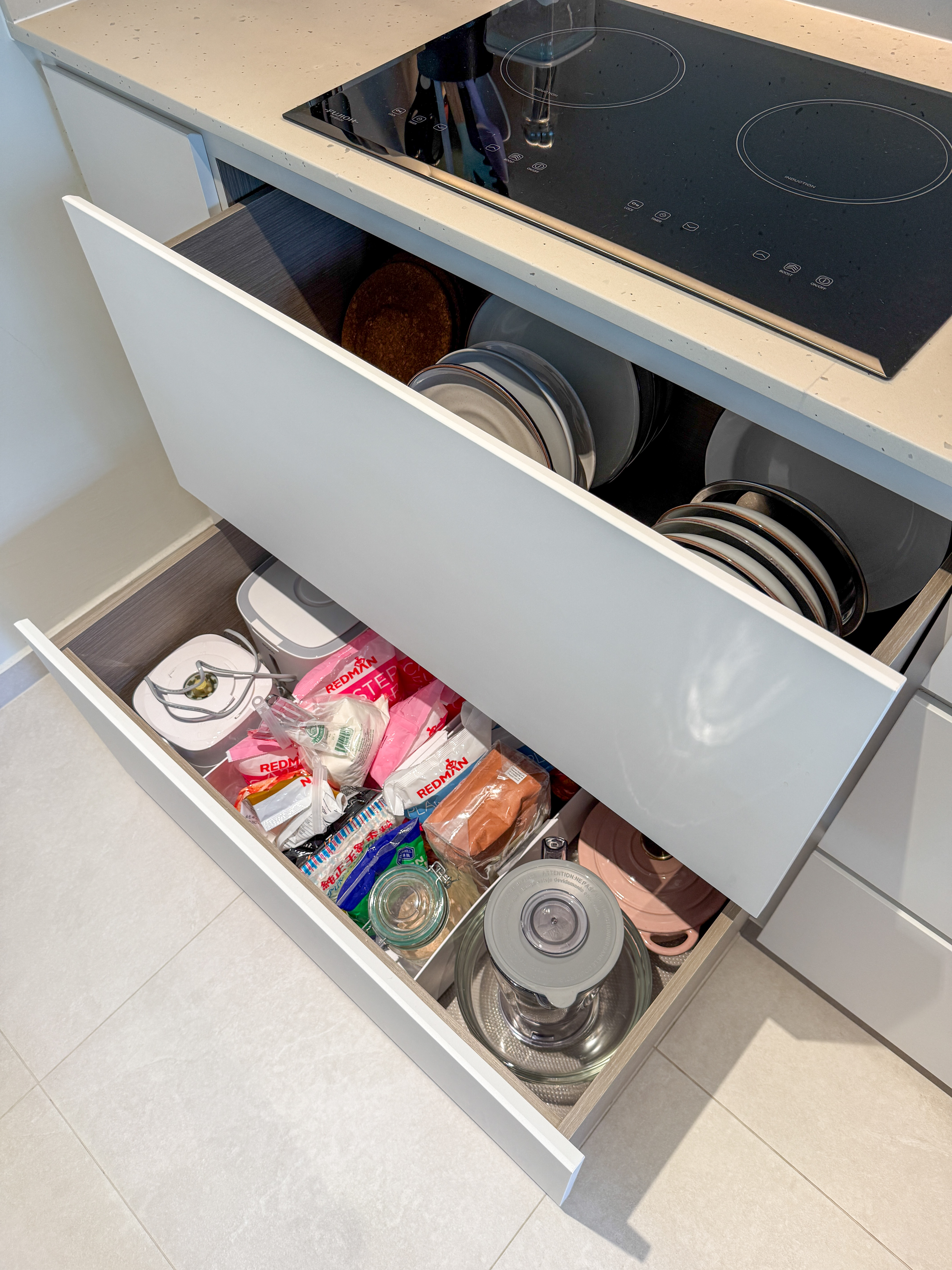 Kitchen Organisation Tips: From Vertical Drawers to Cabinets ✨