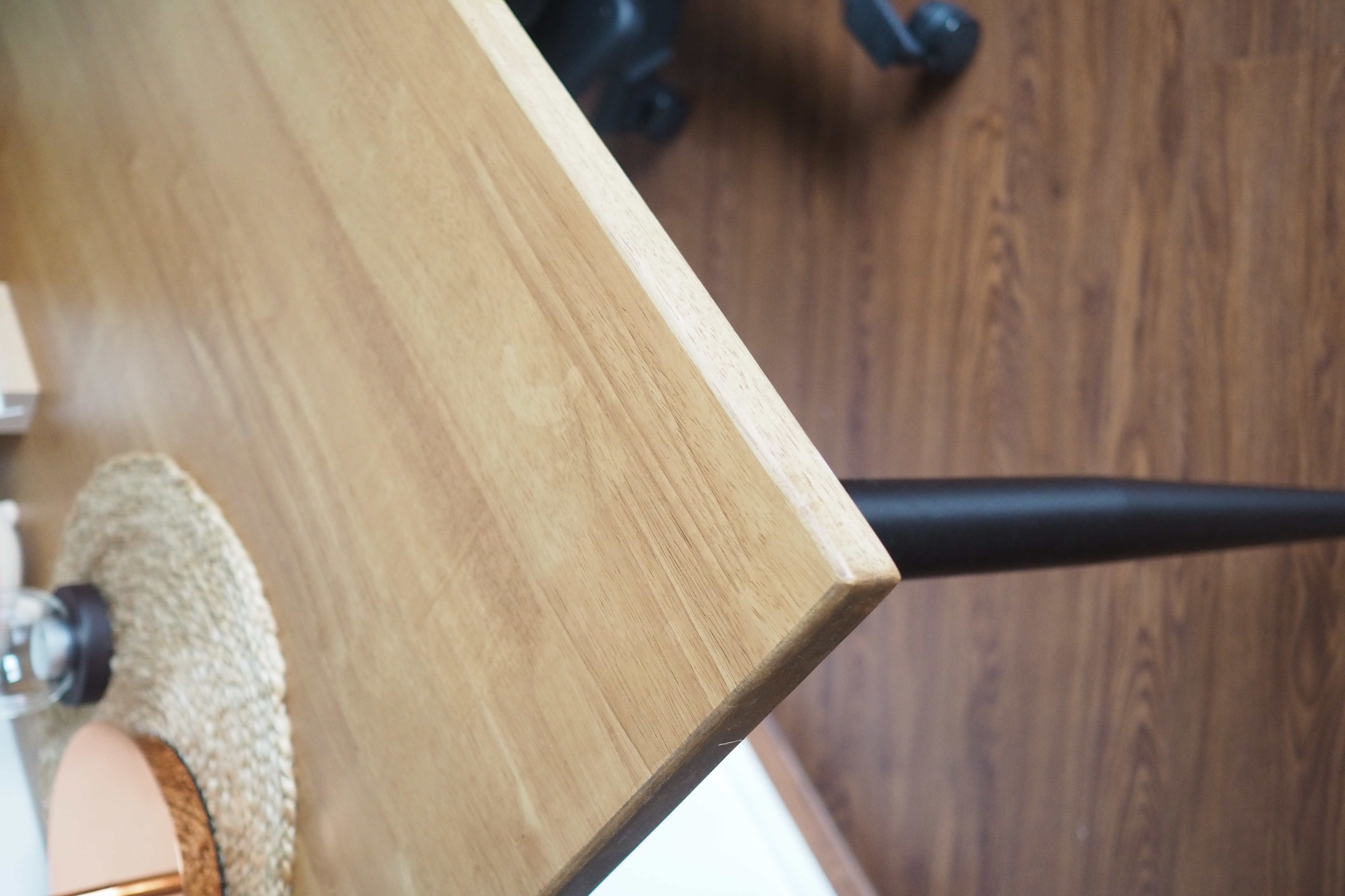 Home workspace with lots of knick knacks 🪴