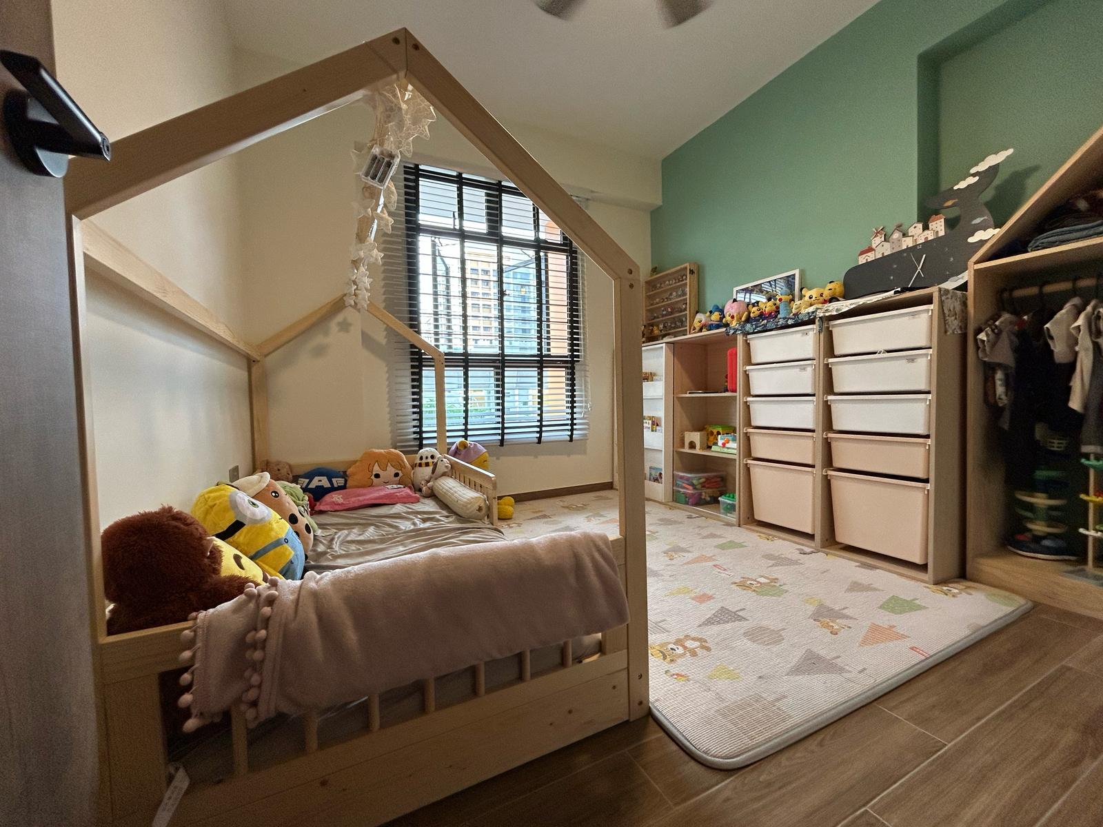 My son's room updated: Montessori concept