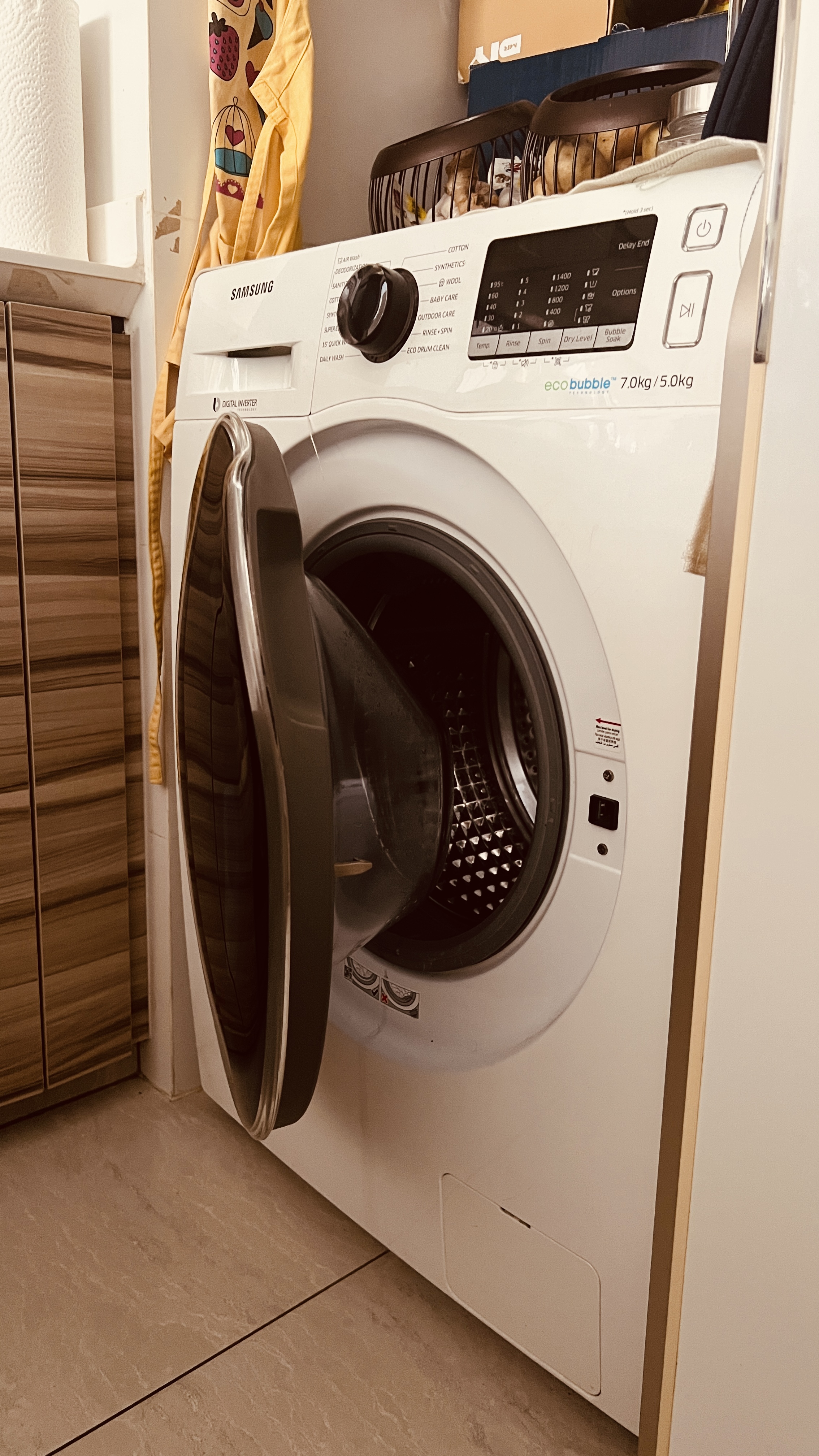 How we organise our service yard.