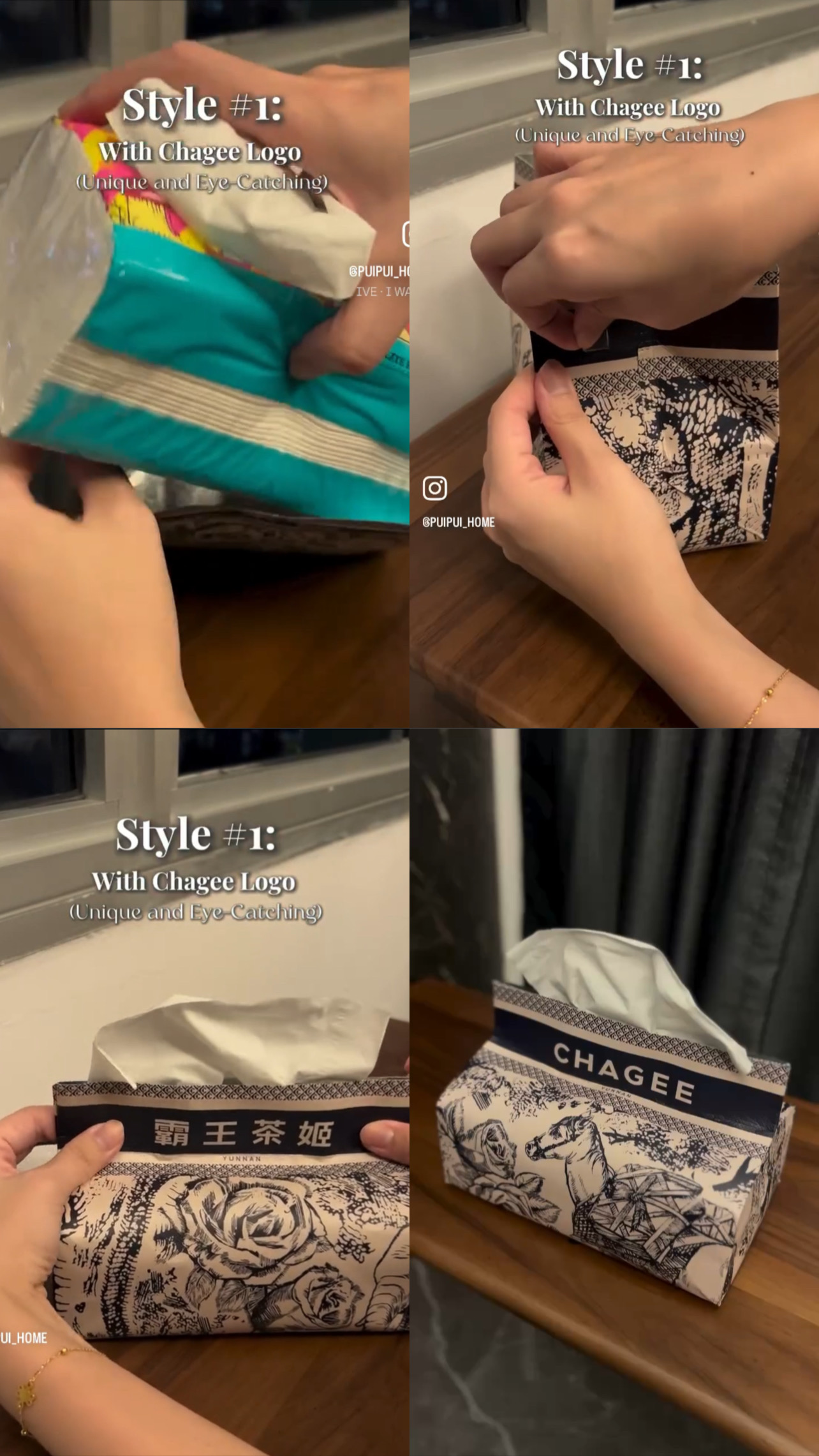 🌟 𝗗𝗜𝗬 𝗧𝗶𝘀𝘀𝘂𝗲 𝗖𝗼𝘃𝗲𝗿 𝘄𝗶𝘁𝗵 𝗖𝗵𝗮𝗴𝗲𝗲 𝗕𝗮𝗴