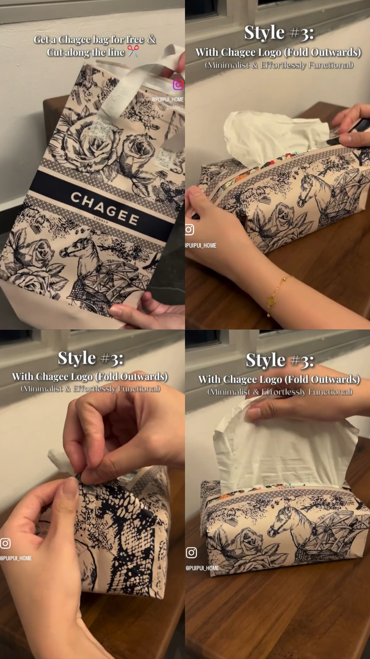 🌟 𝗗𝗜𝗬 𝗧𝗶𝘀𝘀𝘂𝗲 𝗖𝗼𝘃𝗲𝗿 𝘄𝗶𝘁𝗵 𝗖𝗵𝗮𝗴𝗲𝗲 𝗕𝗮𝗴