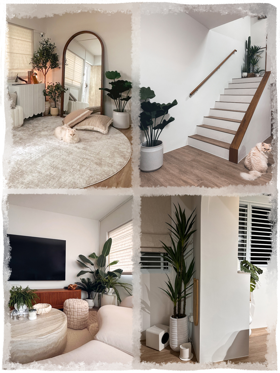 Festive Faux-rest: Our Hari Raya Tree and Its Plant Pals!