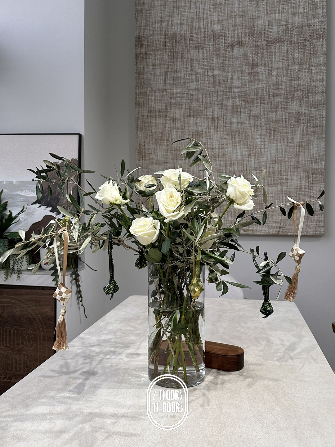 Festive Faux-rest: Our Hari Raya Tree and Its Plant Pals!