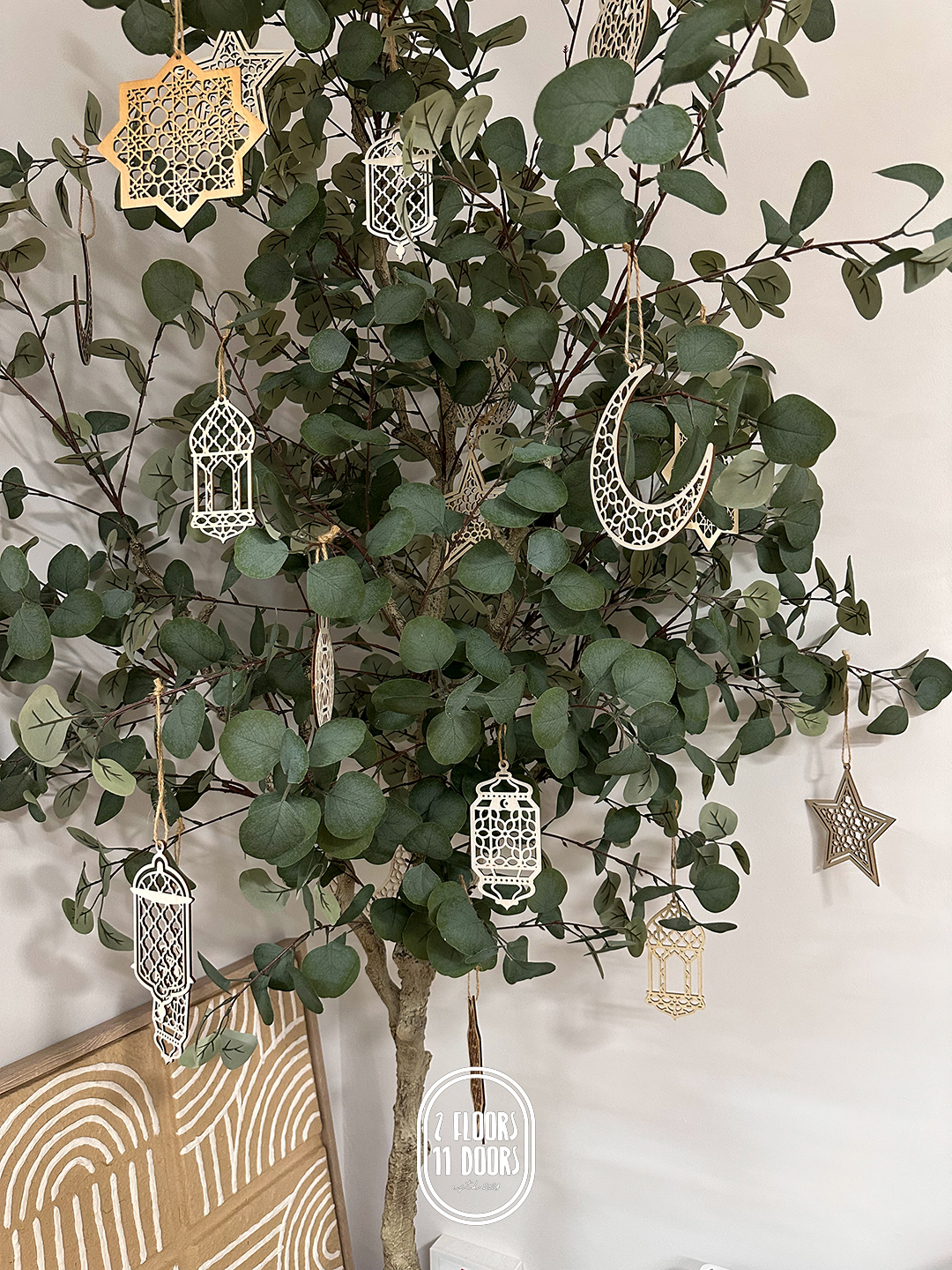 Festive Faux-rest: Our Hari Raya Tree and Its Plant Pals!