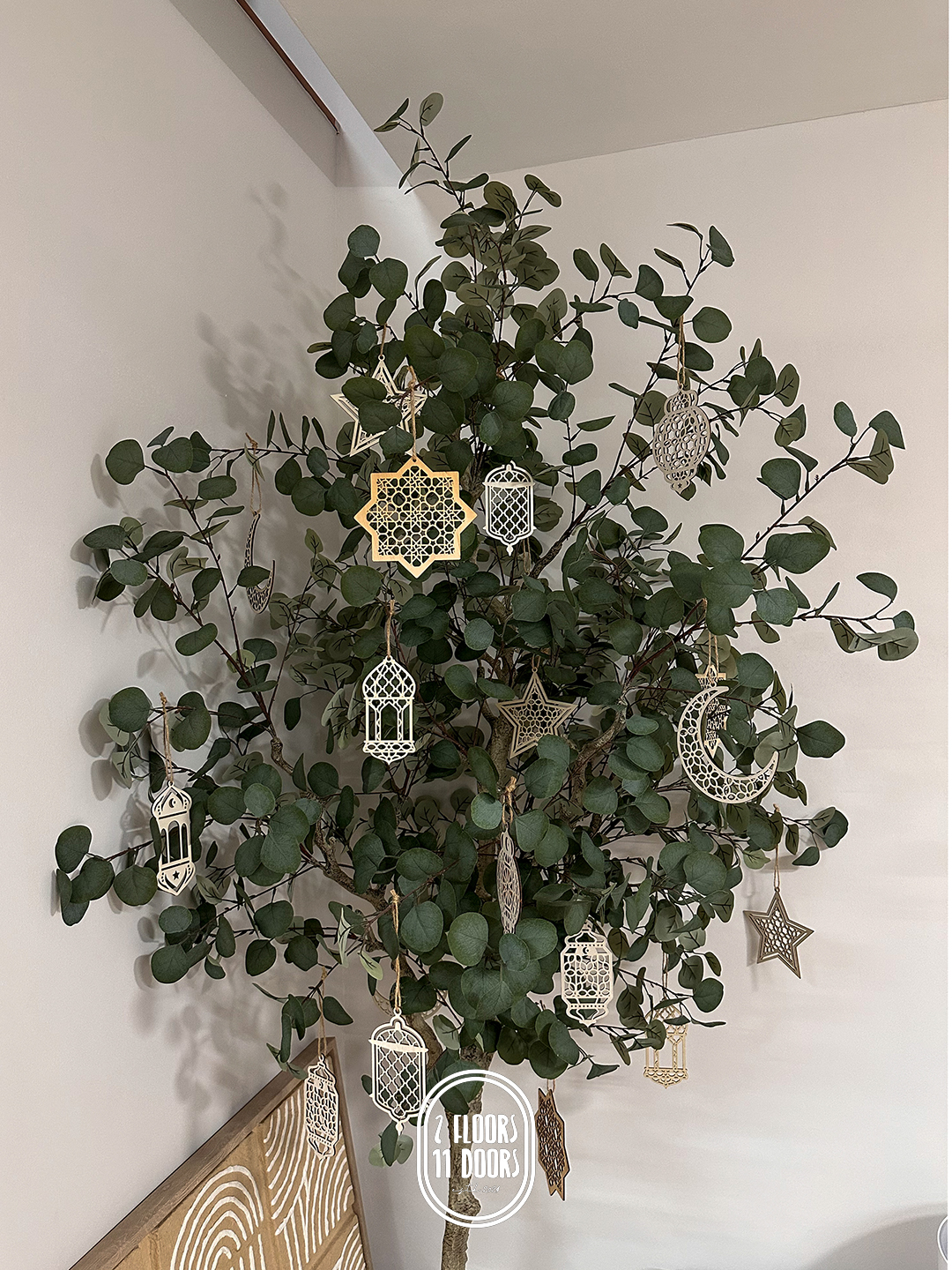 Festive Faux-rest: Our Hari Raya Tree and Its Plant Pals!