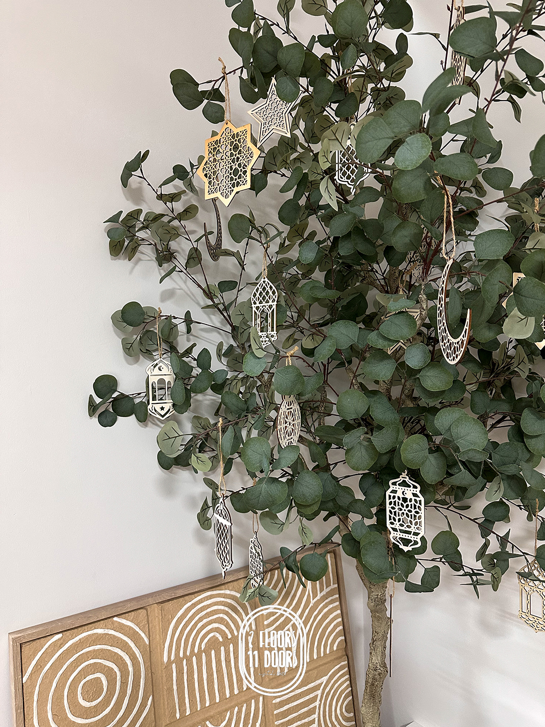 Festive Faux-rest: Our Hari Raya Tree and Its Plant Pals!