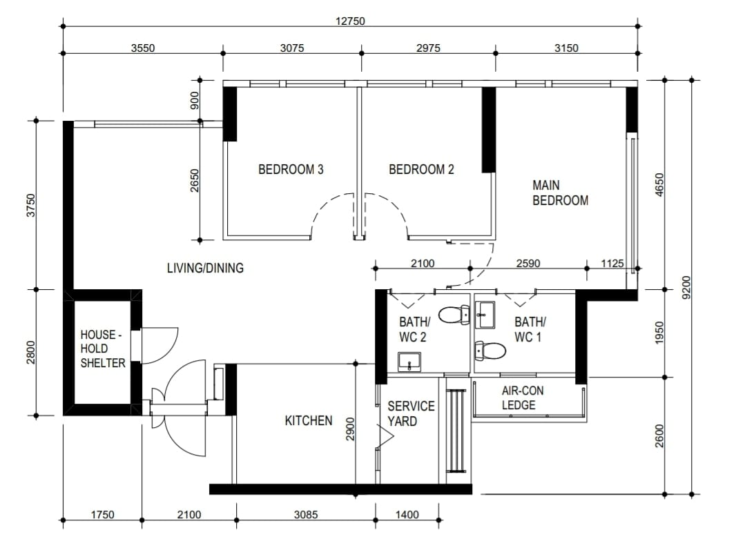 Our Cosy, Open, and Japandi-Themed 4-Room BTO with a $65K Makeover