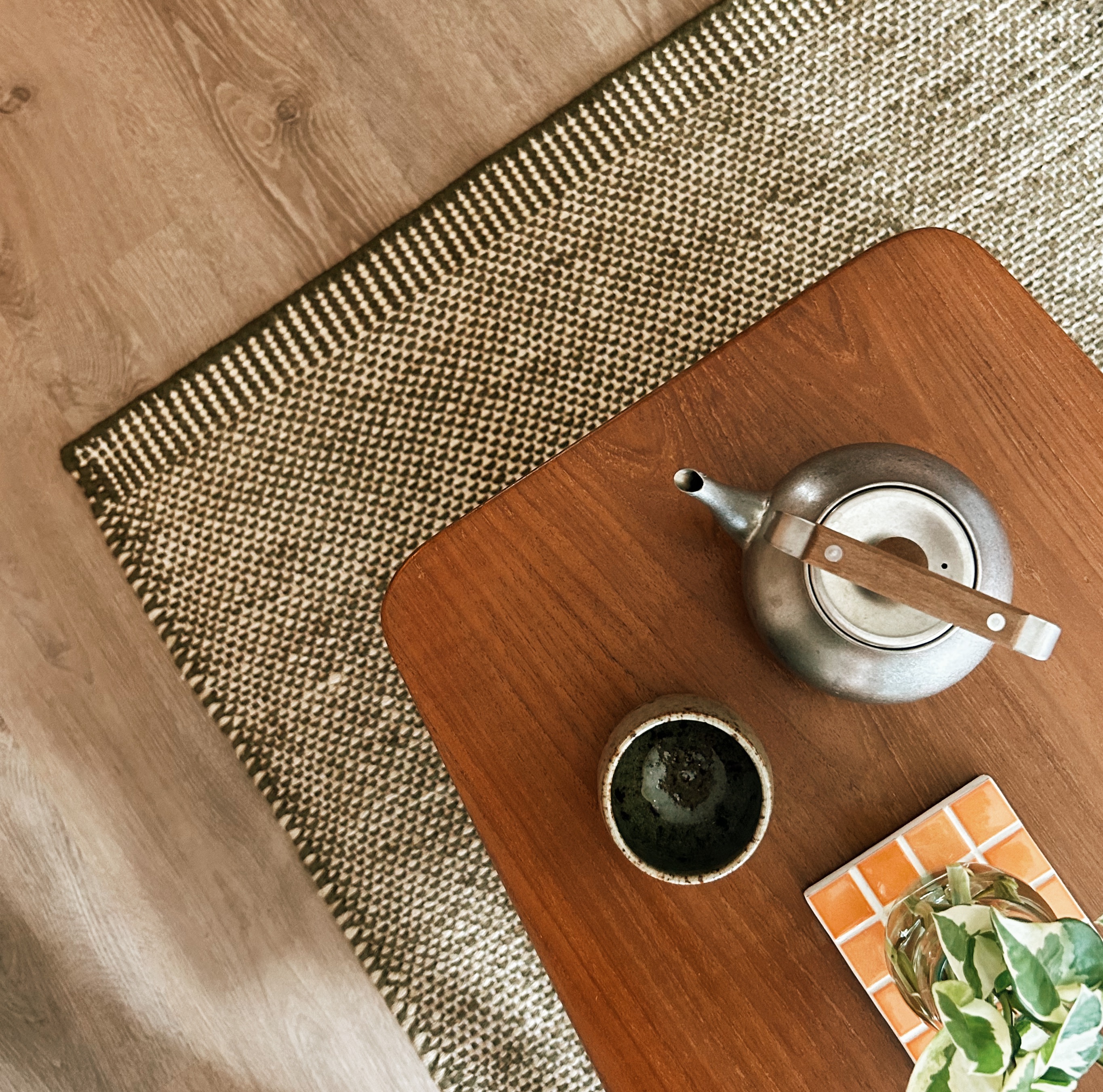 warm woody tones in our mid century abode. (<30k reno)
