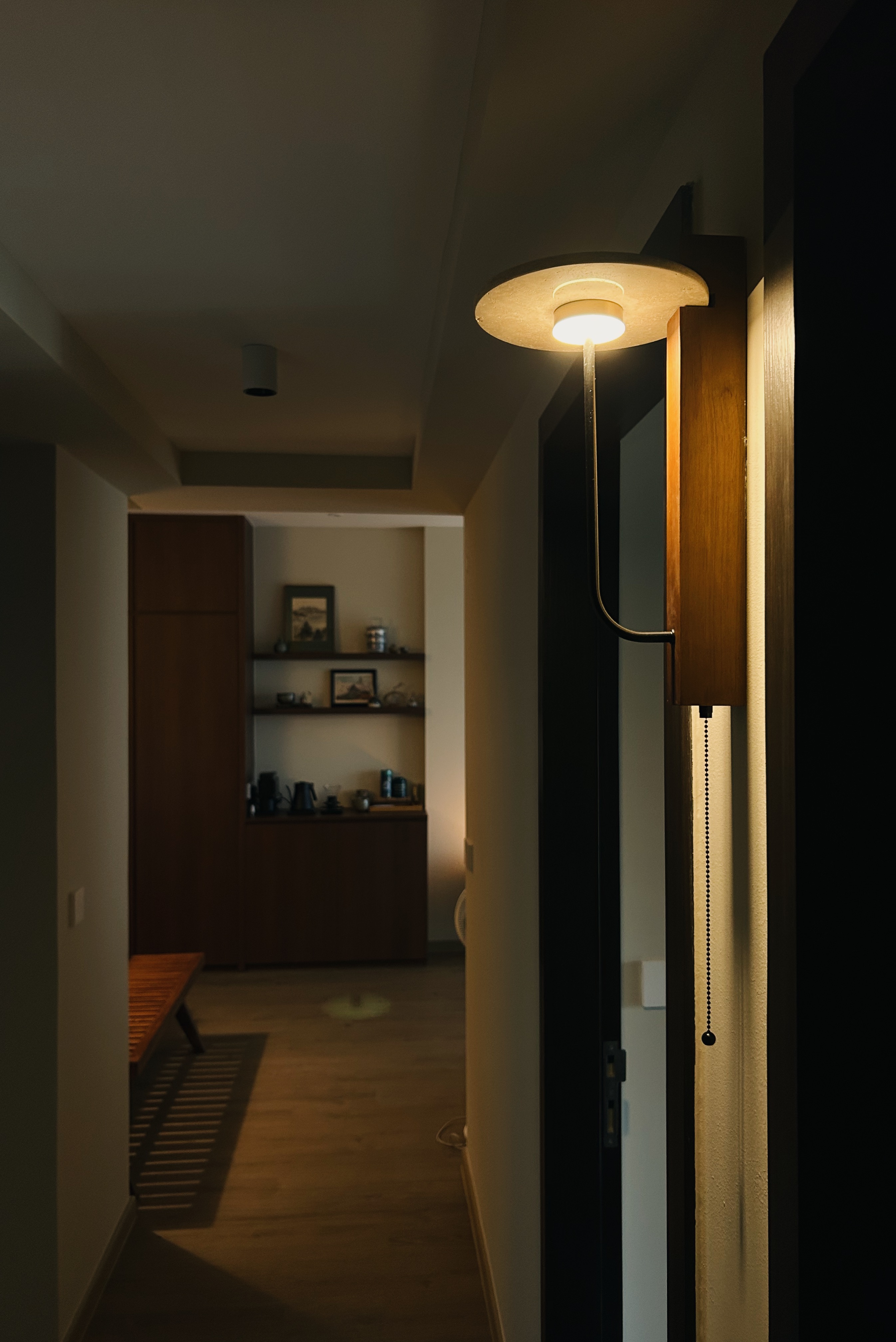 warm woody tones in our mid century abode. (<30k reno)