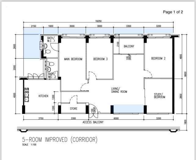 Transforming a 30 year old 5I resale flat with a $70k budget.