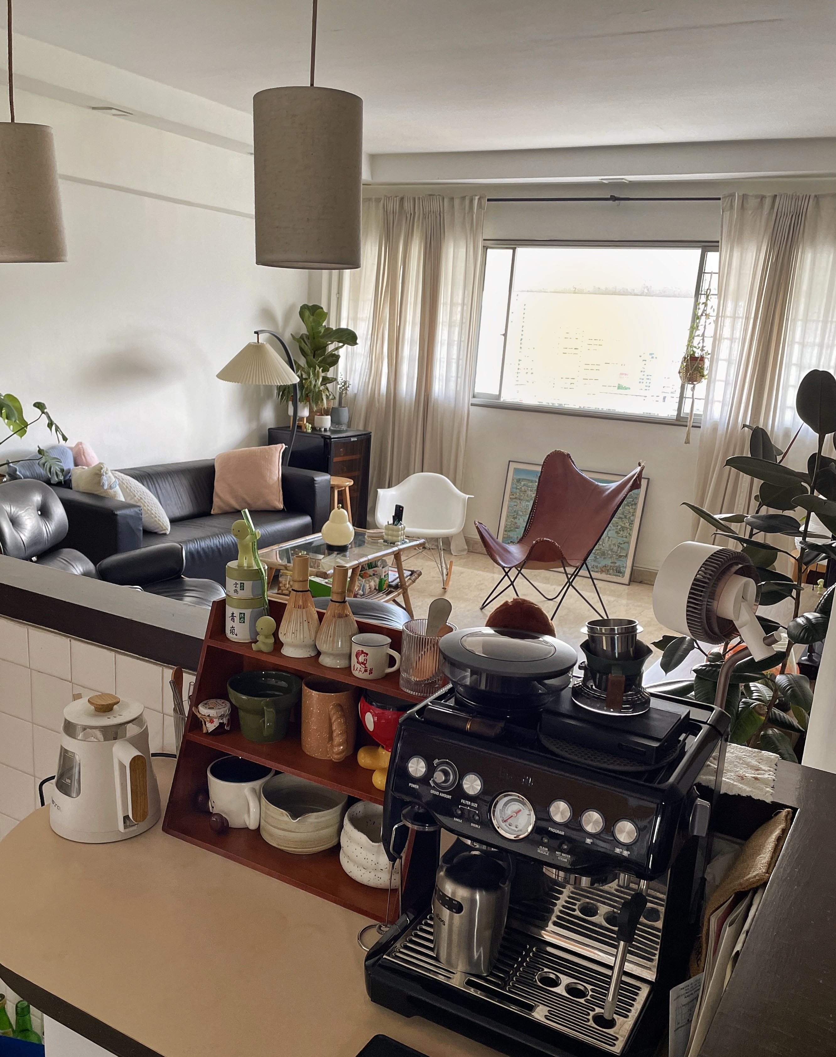 House Tour: A Thrifted Rental Flat Styled like a Home Cafe