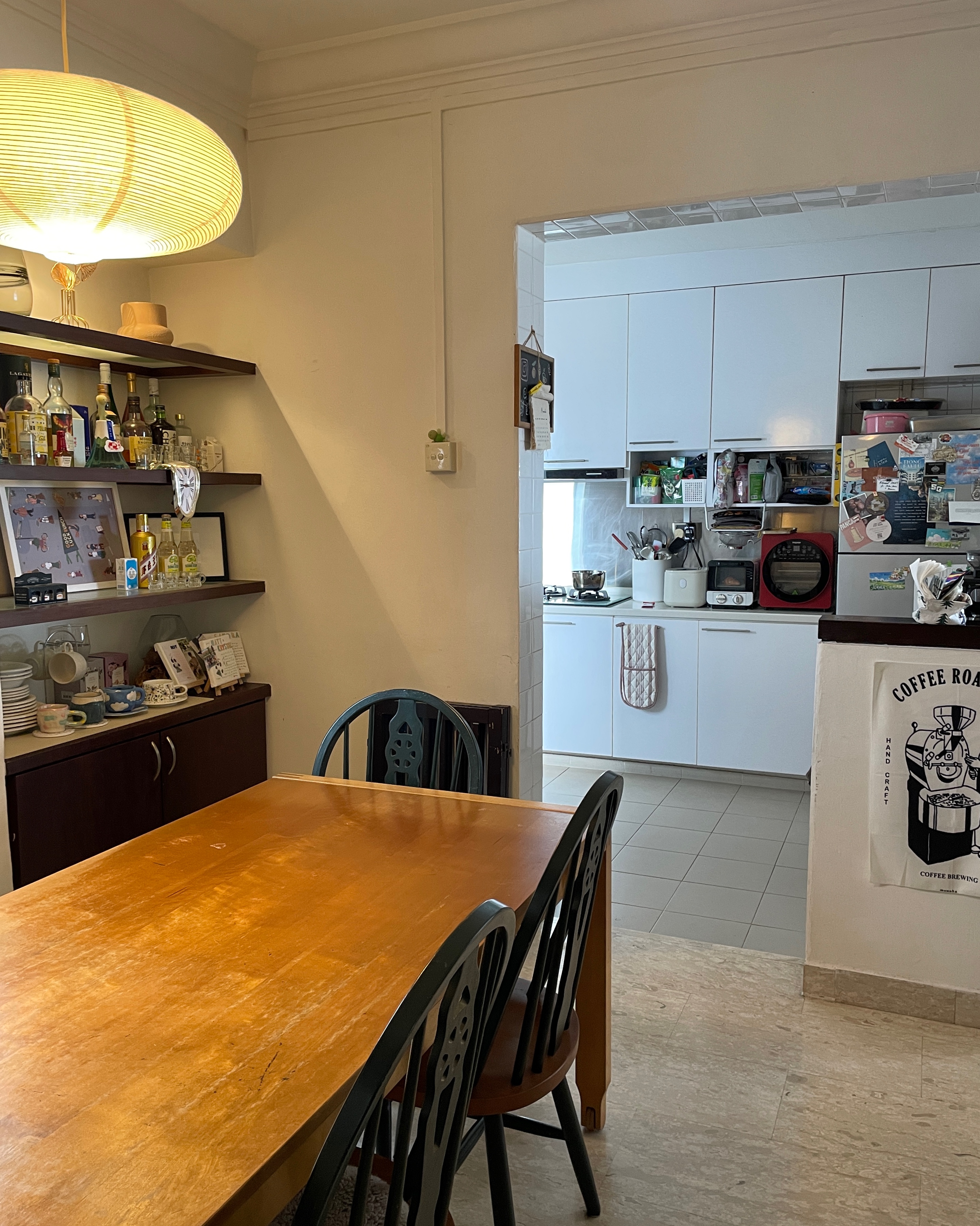 House Tour: A Thrifted Rental Flat Styled like a Home Cafe