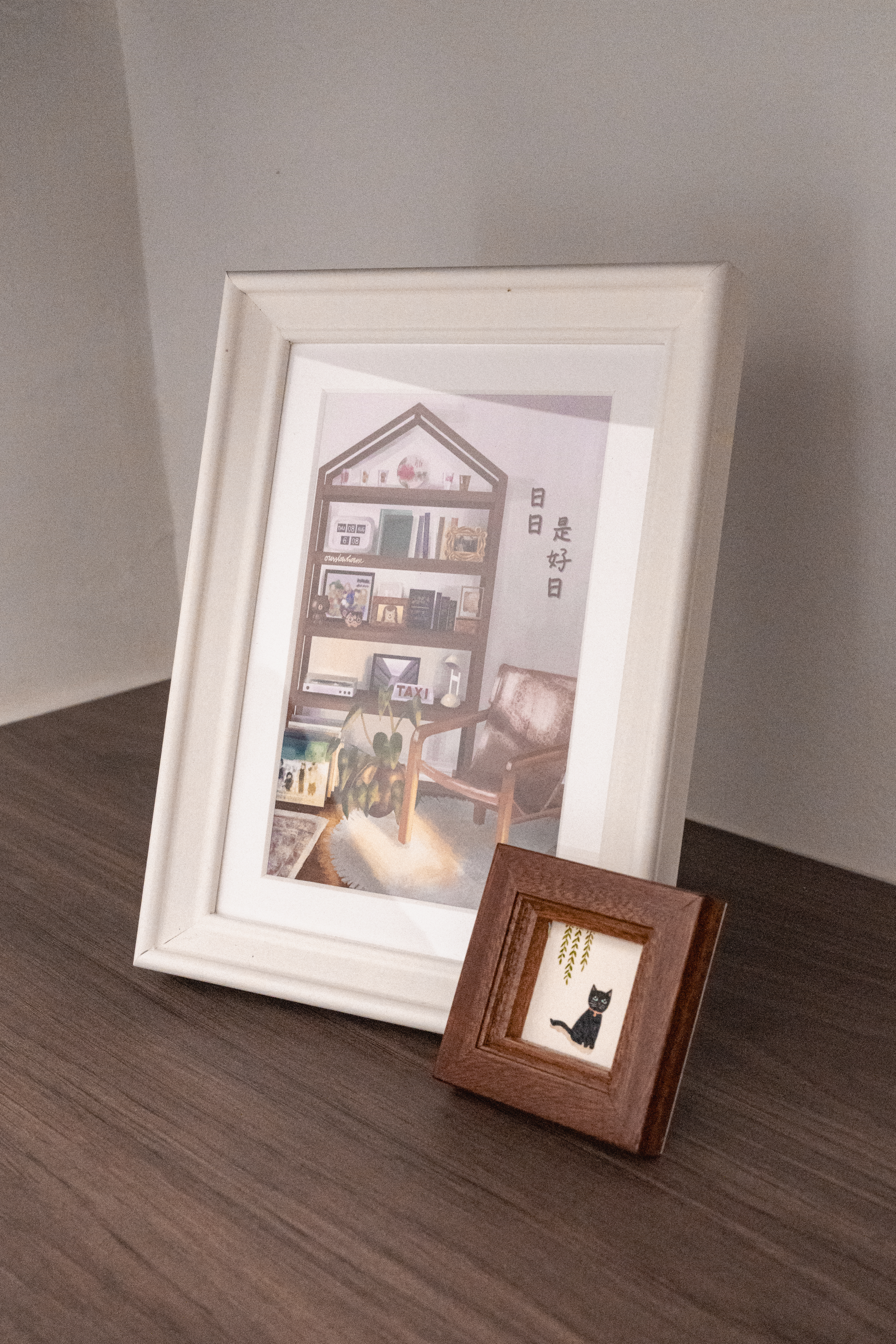 Recipe for the perfect modern + homey living space: