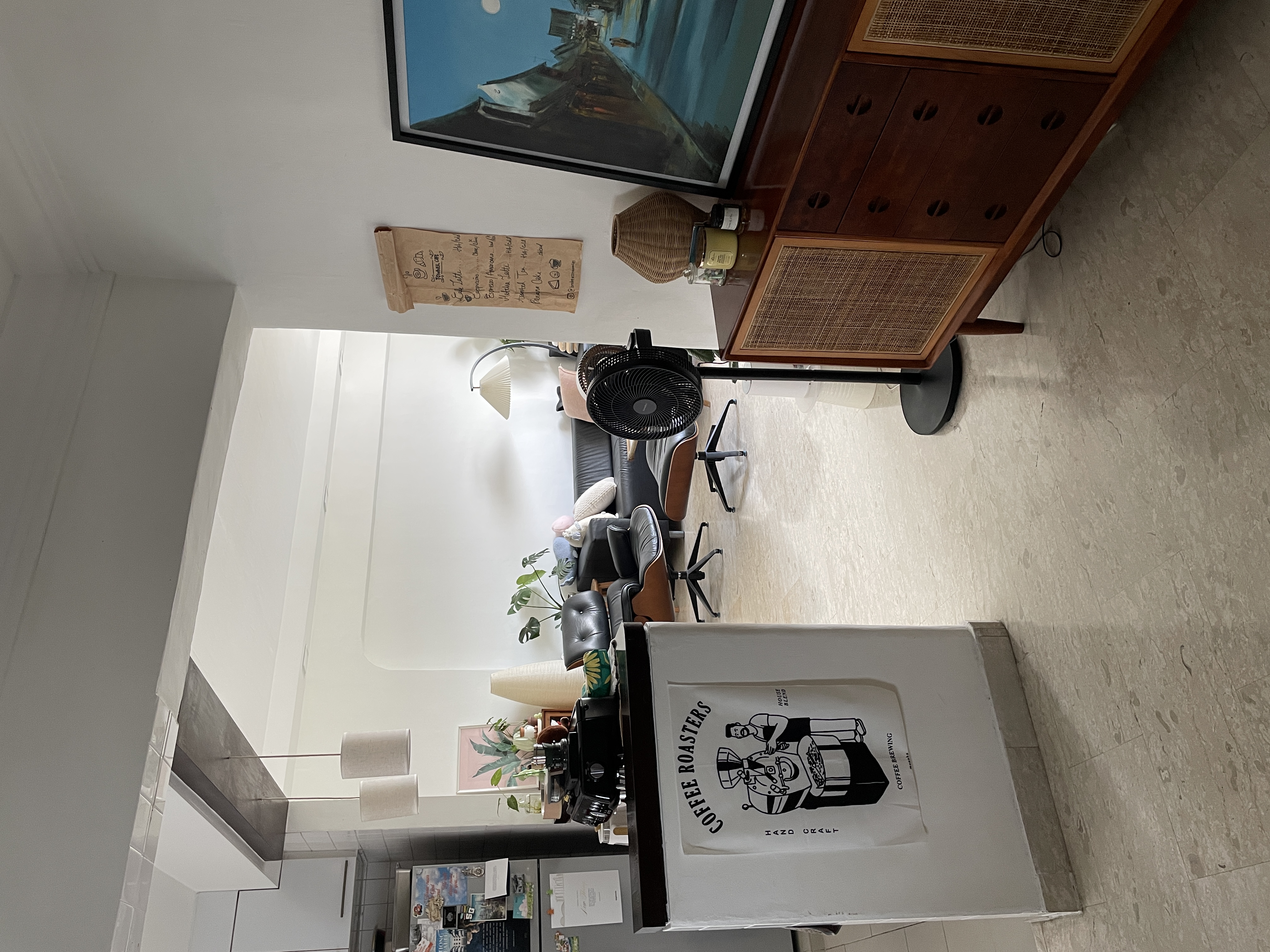 Our Living Room: A Calm Therapist’s Office or Mid Century Modern Livin