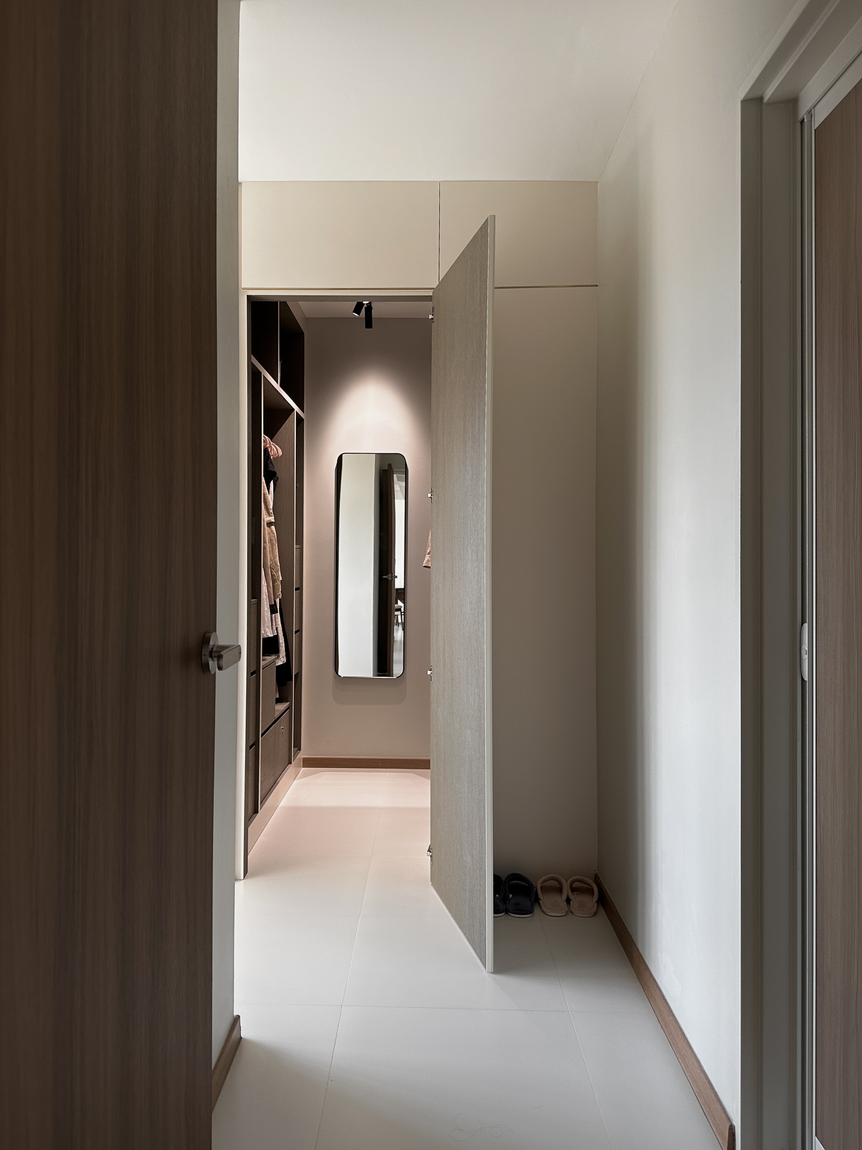 Concealed Walk-in Wardrobe Without Sacrificing A Room | Feng Shui