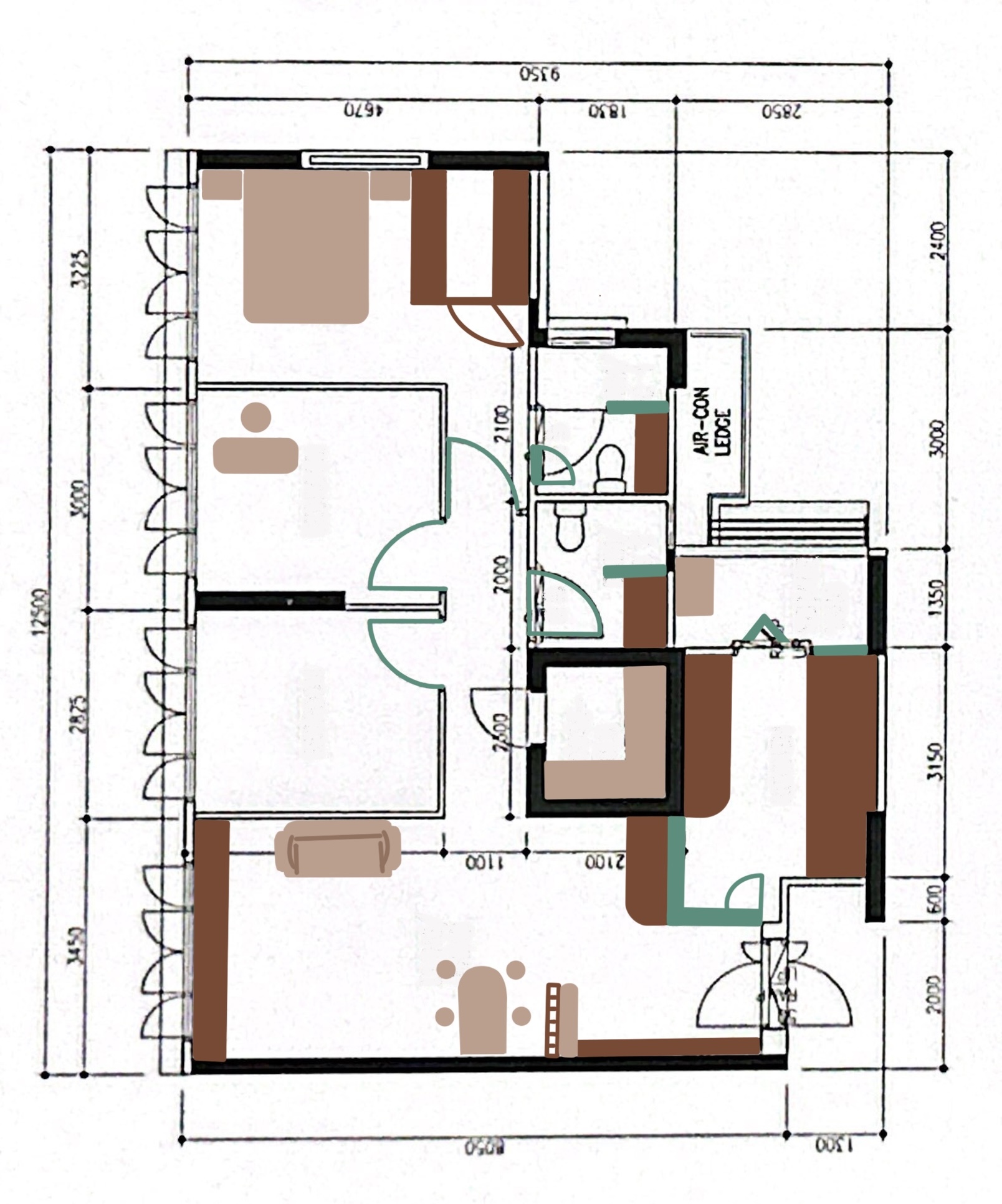 Concealed Walk-in Wardrobe Without Sacrificing A Room | Feng Shui
