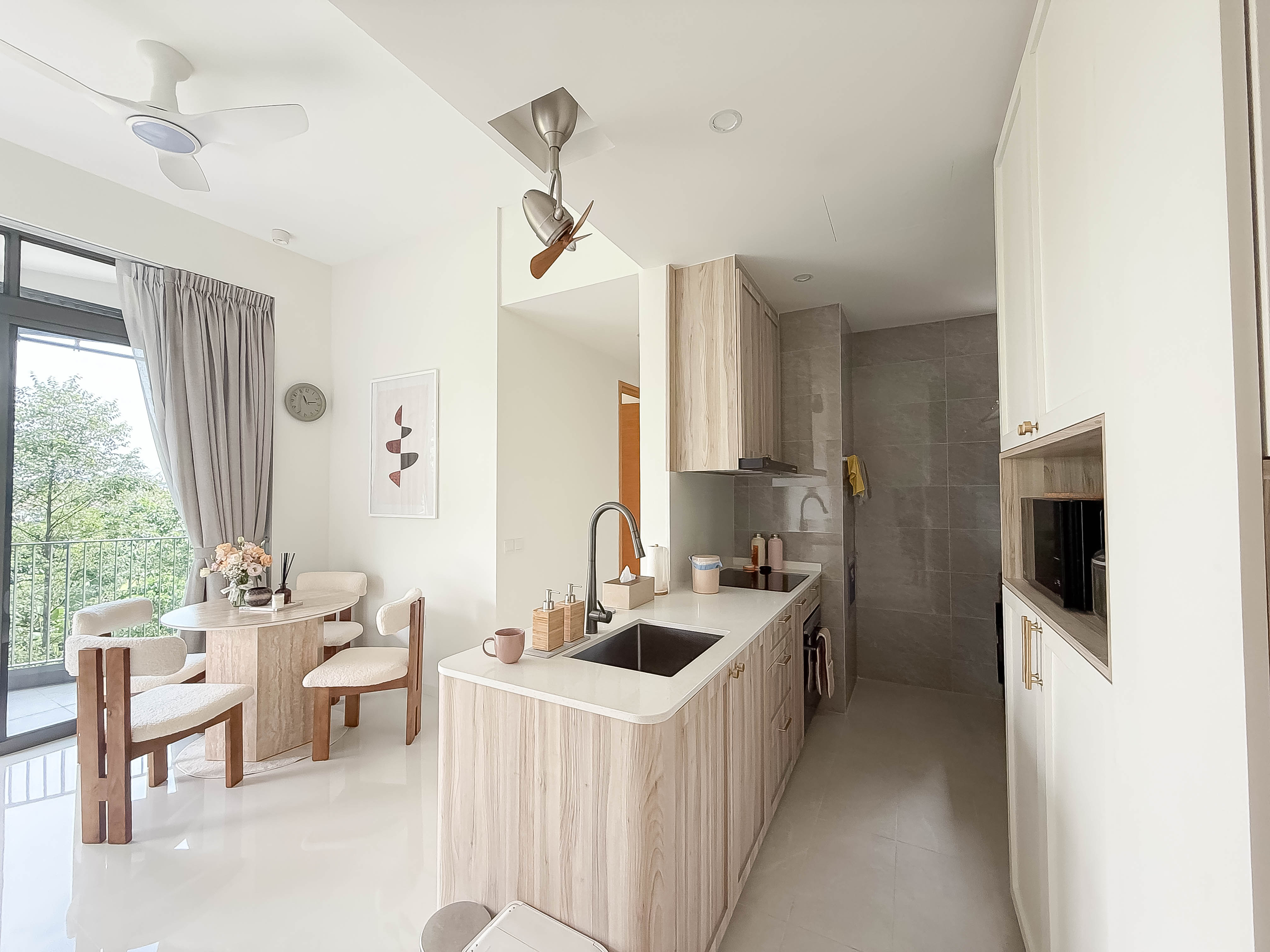 Open Concept Kitchen - in a Scandi Home