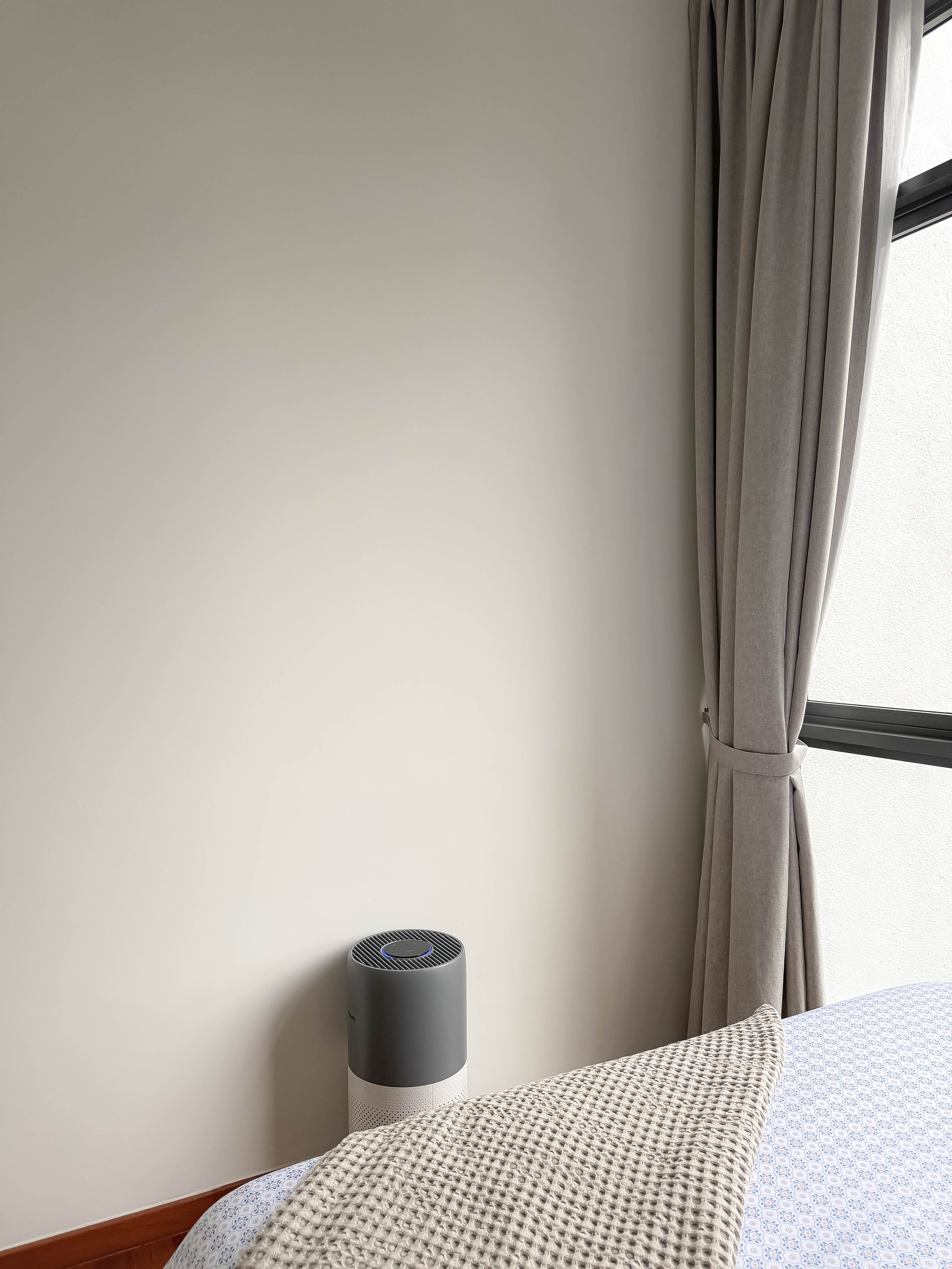 A well thought-out scandi bedroom