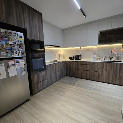 Customer home photo 19: Our very well loved Kitchen, functional and swee! Part 1 of 2.
