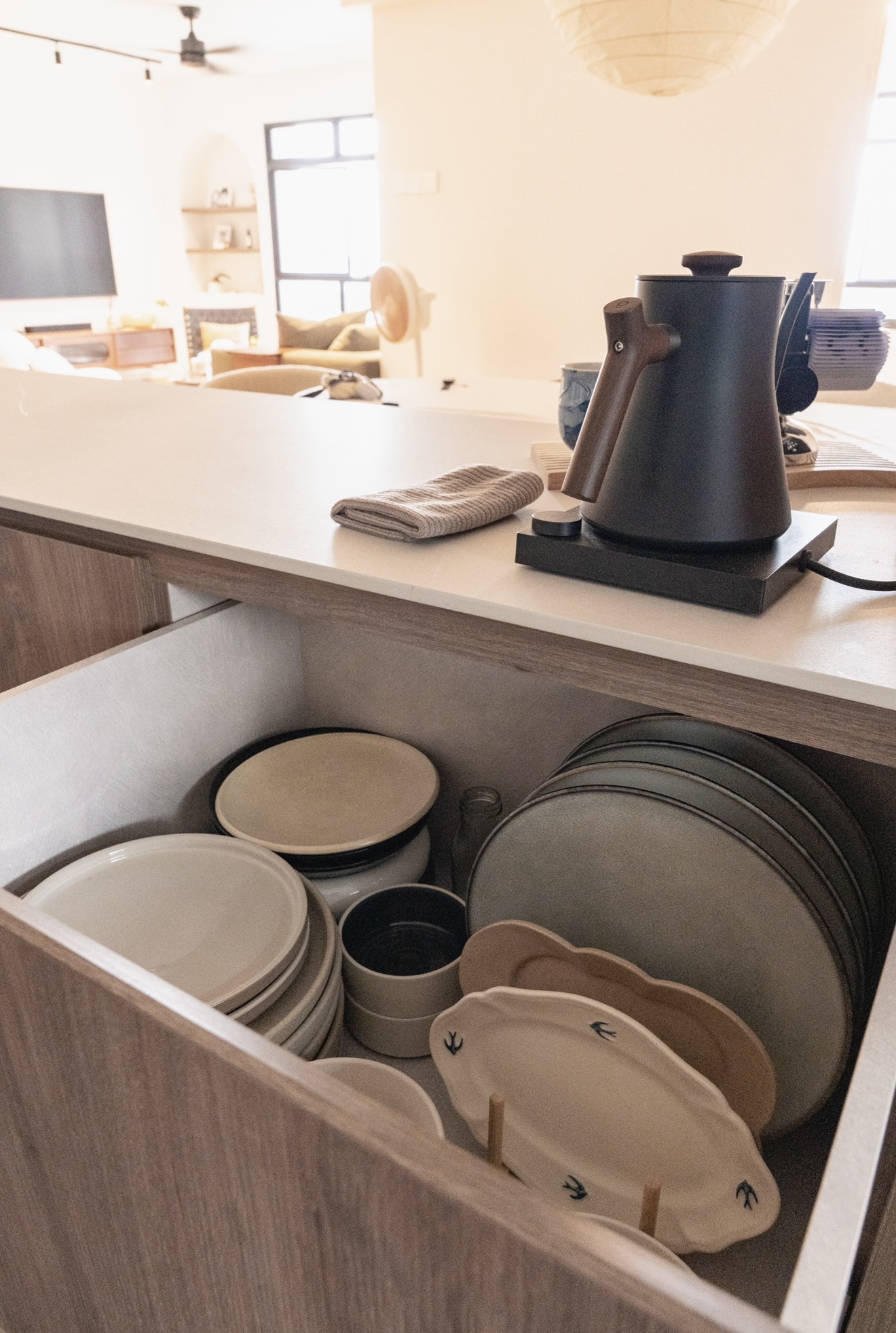 Open-concept modern farmhouse style kitchen for practical home cooks