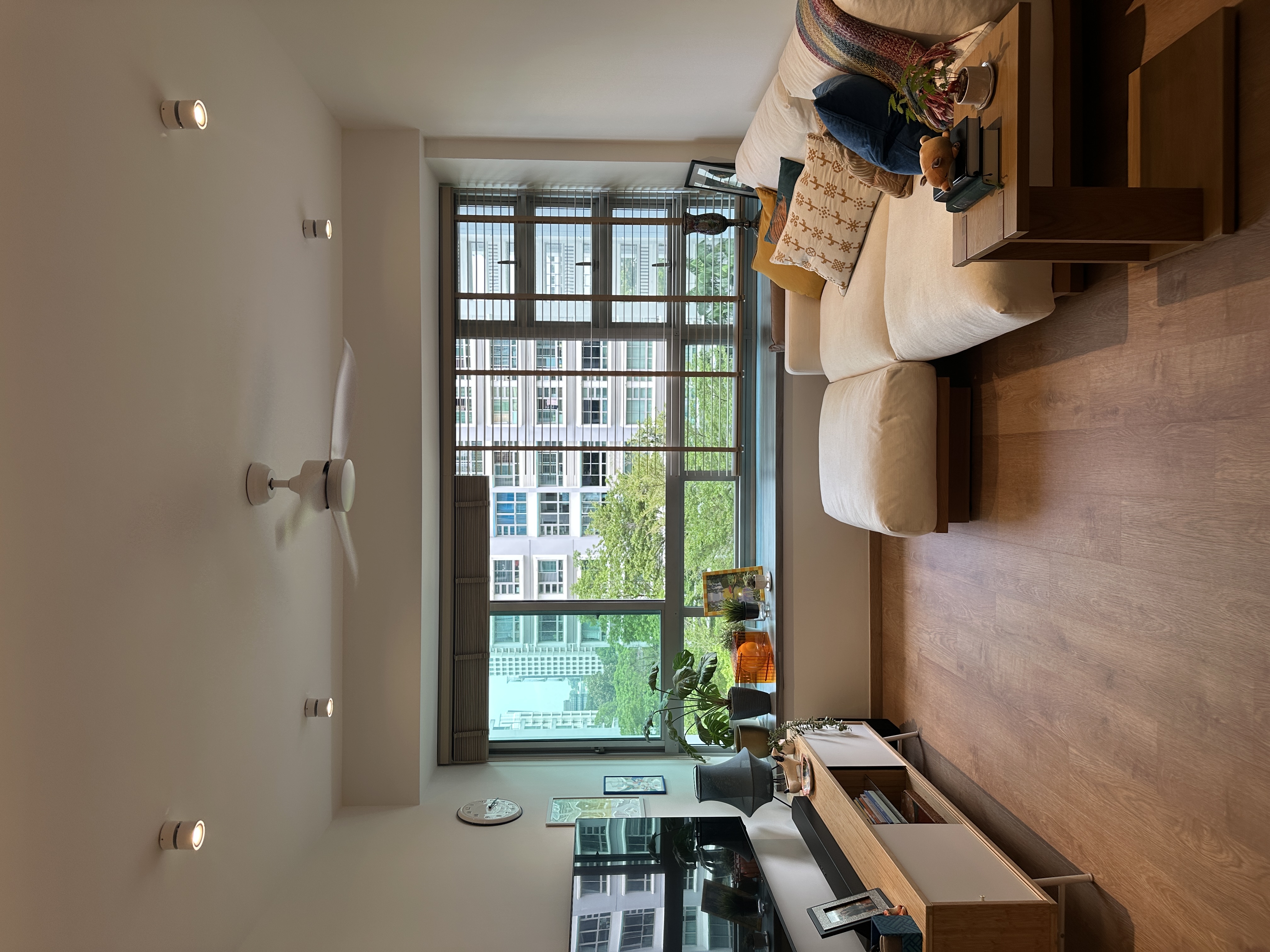 Living Room: Bright & Airy with Pops of Colour