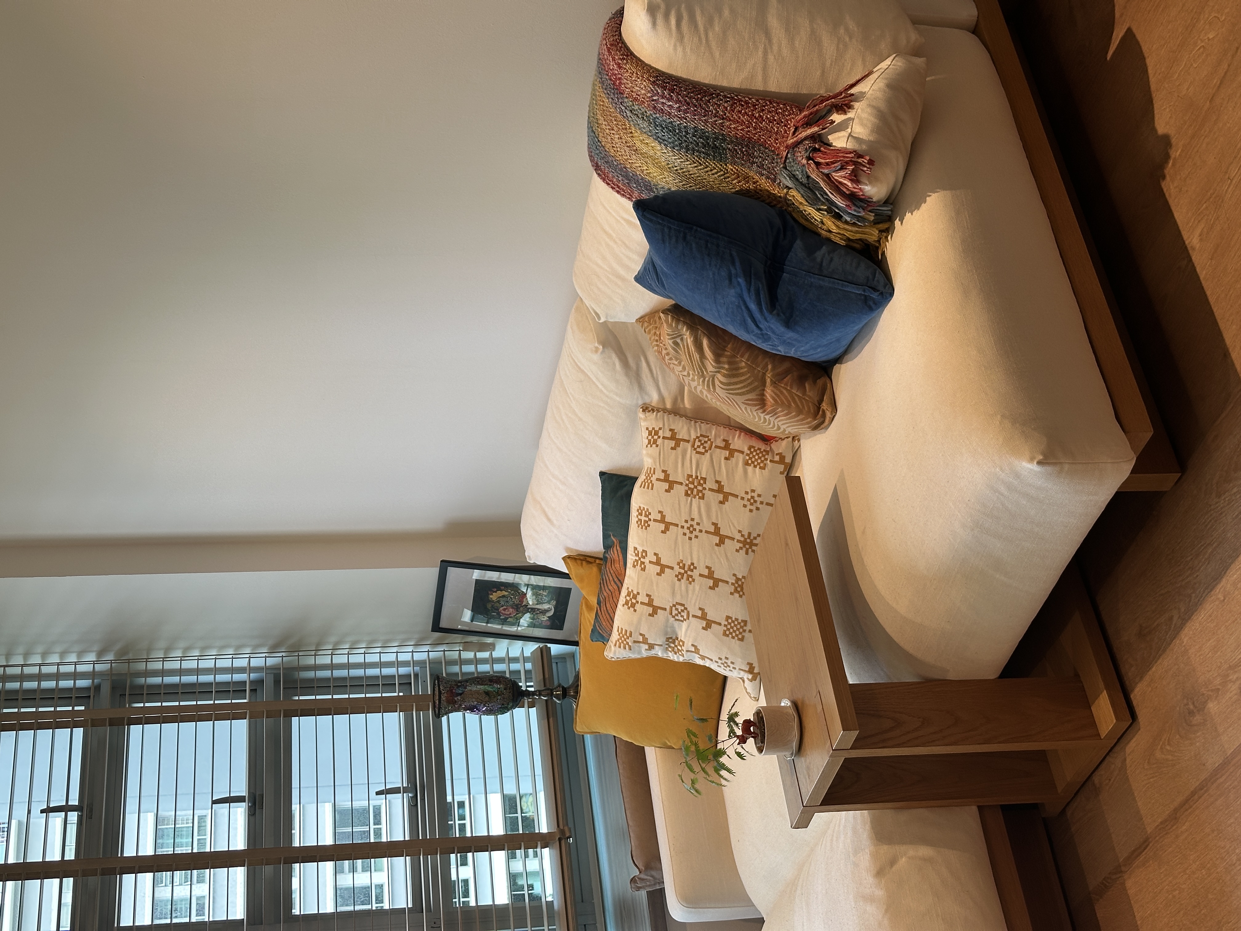 Living Room: Bright & Airy with Pops of Colour