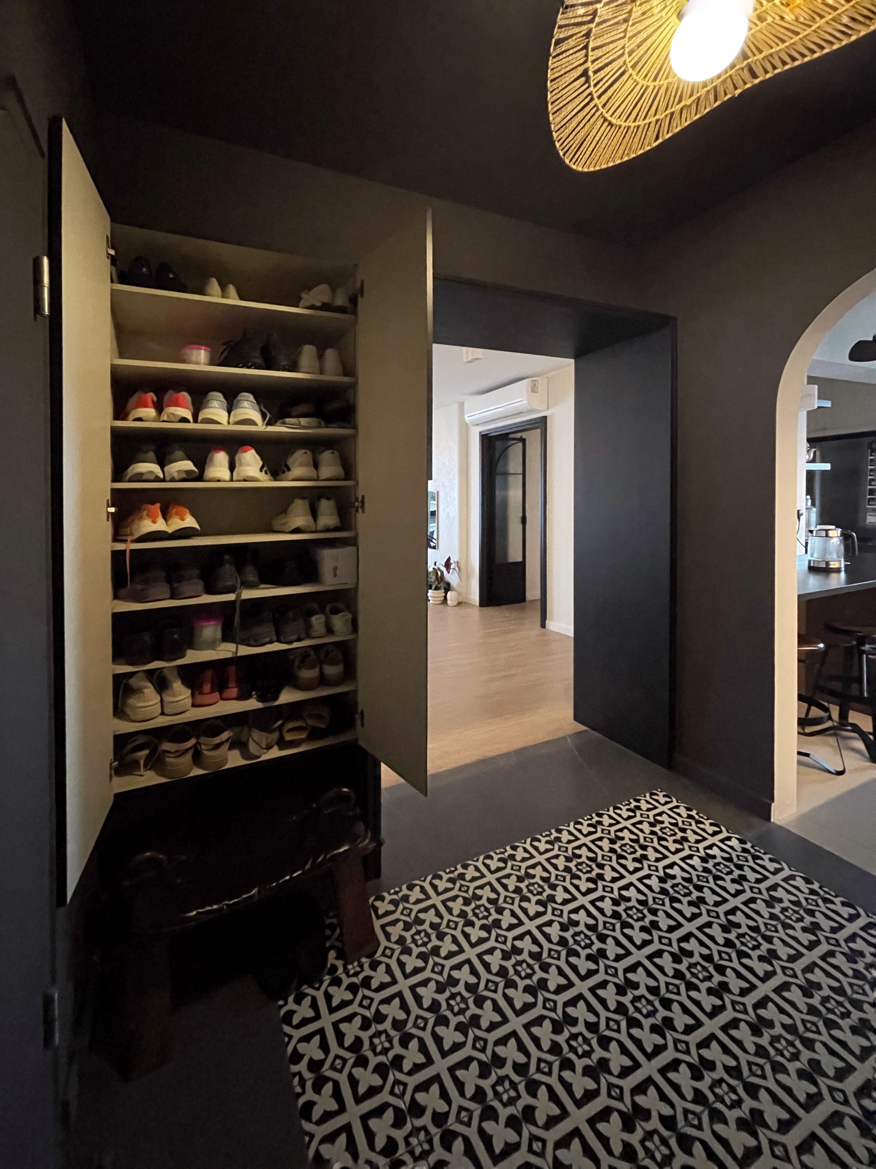 Entryway Know How: How we designed our Dramatic but Practical Entryway