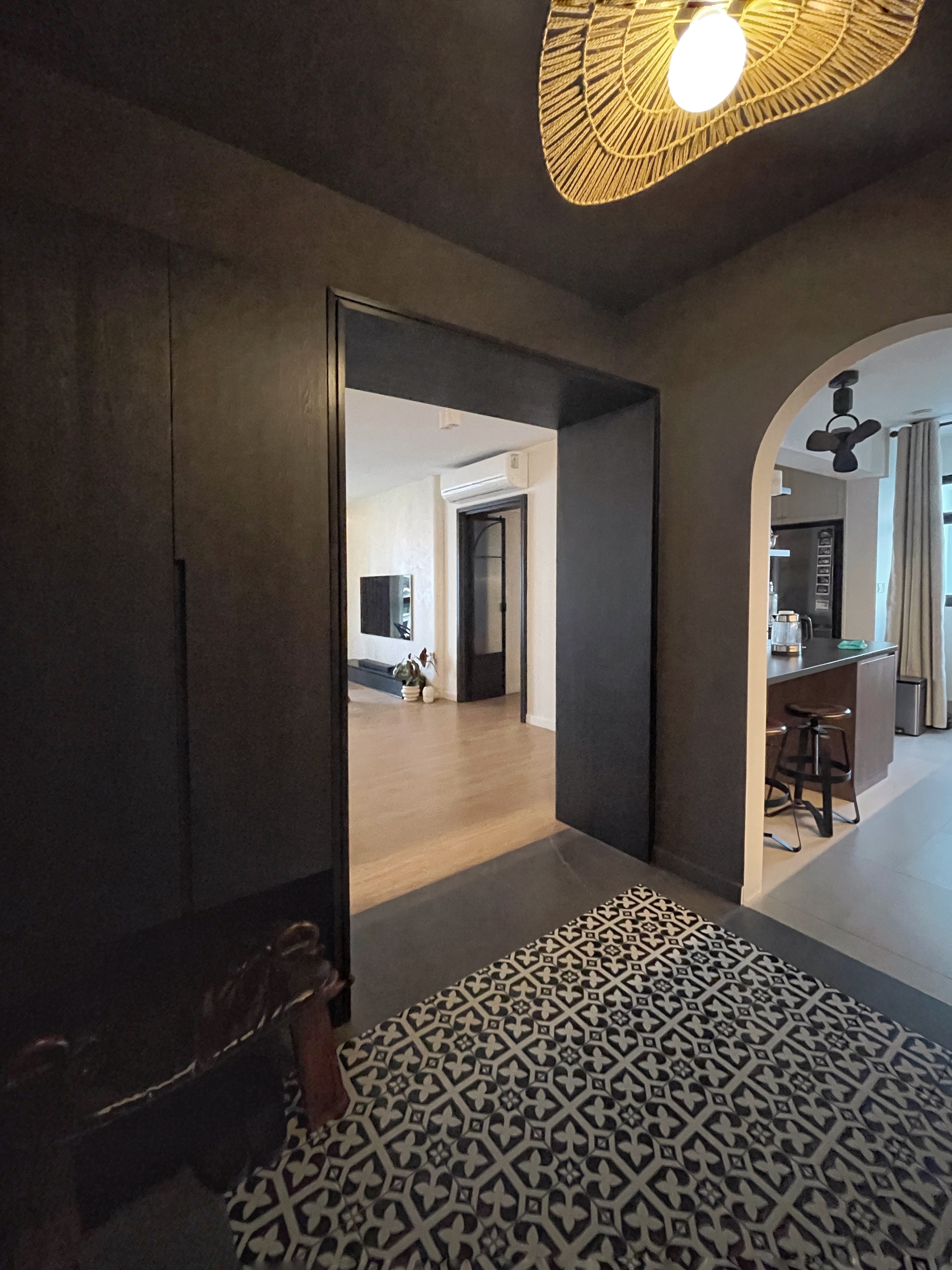 Entryway Know How: How we designed our Dramatic but Practical Entryway