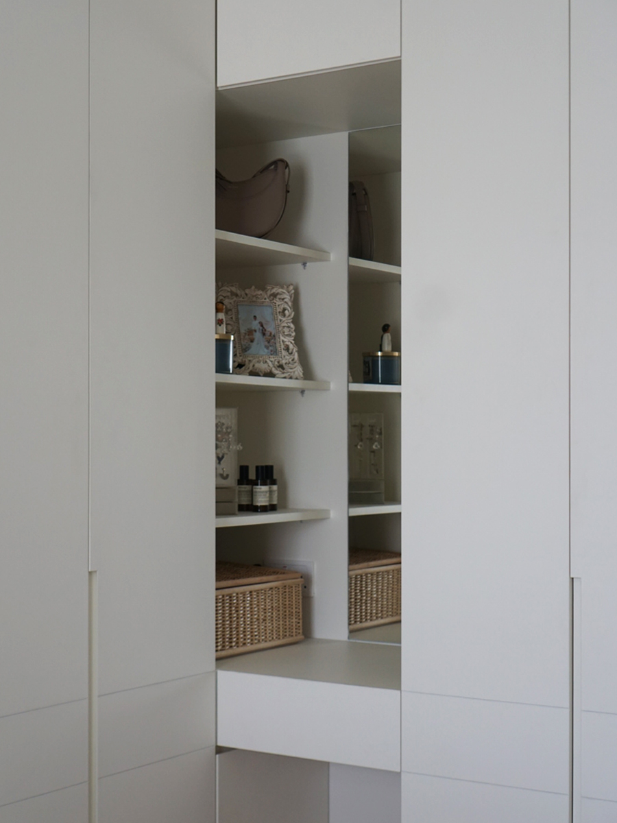 Vanity Area Know How: Our minimalist Vanity within our Bedroom