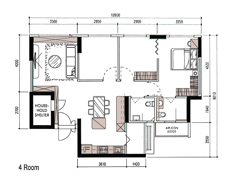 Home Tour 🏠: A $62K Creamy Home with Woody Accents and Curved Touches