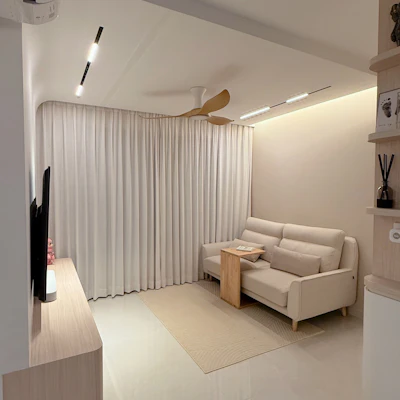 Customer home photo 57: 🏡 Our Living Room, Our Sanctuary — Where Minimalism Meets Warmth