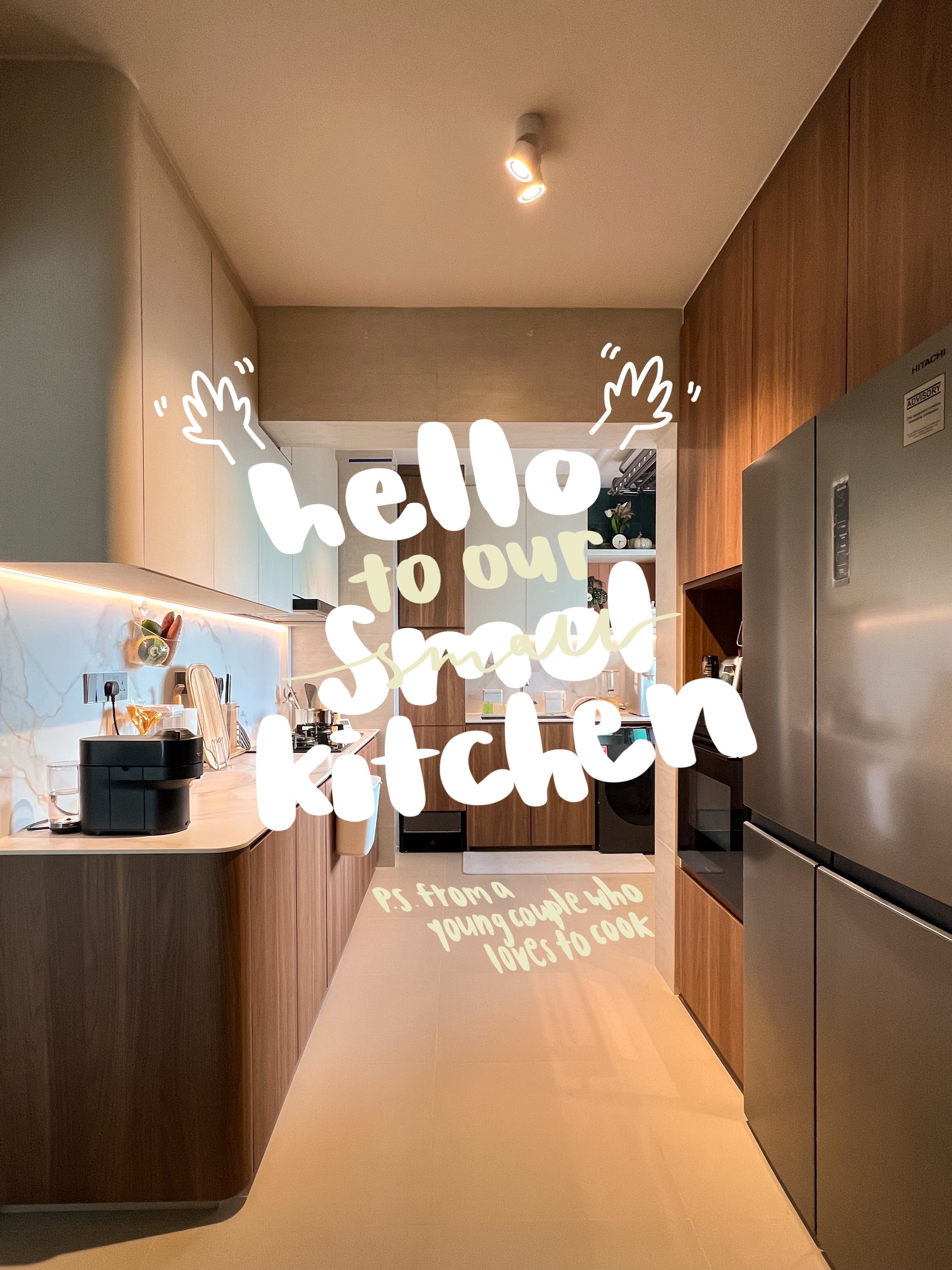 kitchen: scandi, functional semi-open & semi-closed for frequent cooks