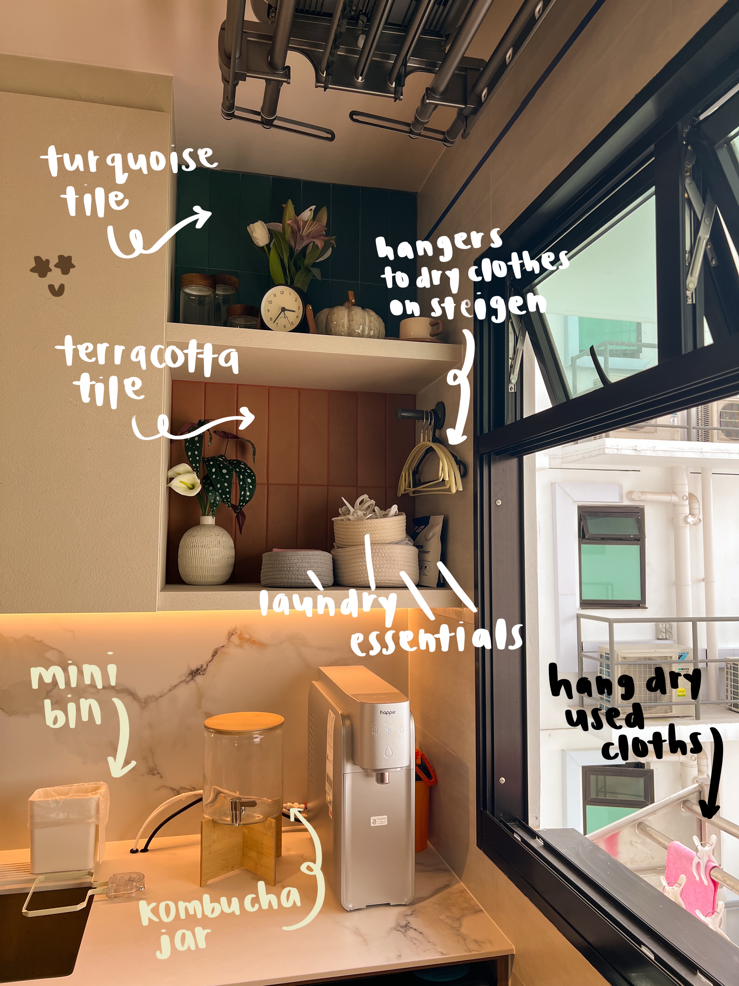 kitchen: scandi, functional semi-open & semi-closed for frequent cooks