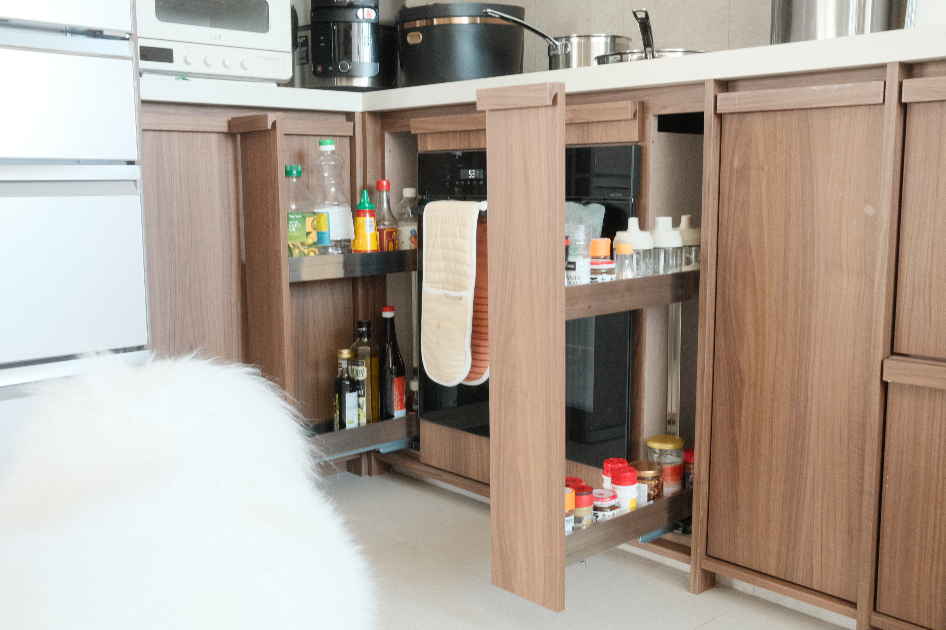 Look-inside-our-Minimal-open-kitchen-with-Maximum-functionality-👩‍🍳