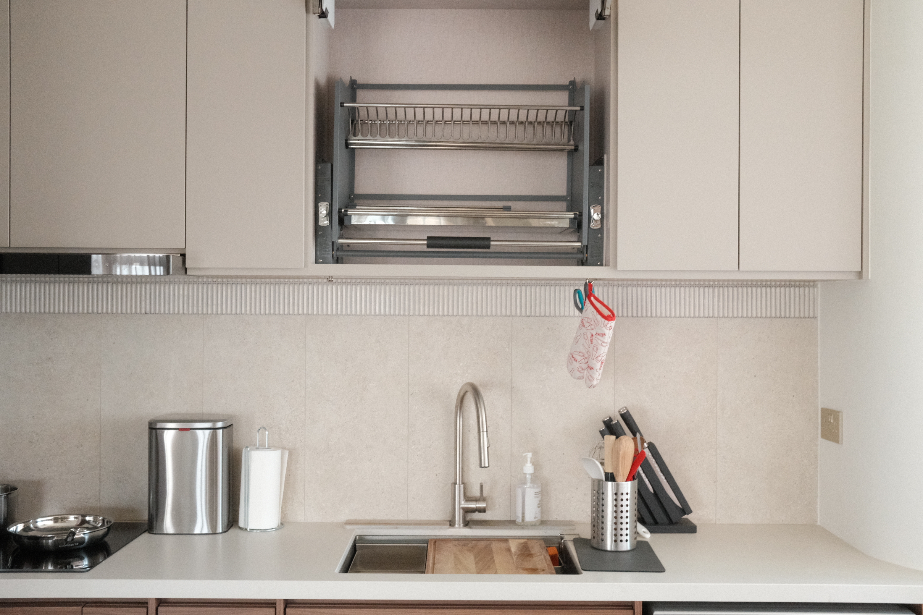 Look inside our Minimal open kitchen with Maximum functionality 👩‍🍳