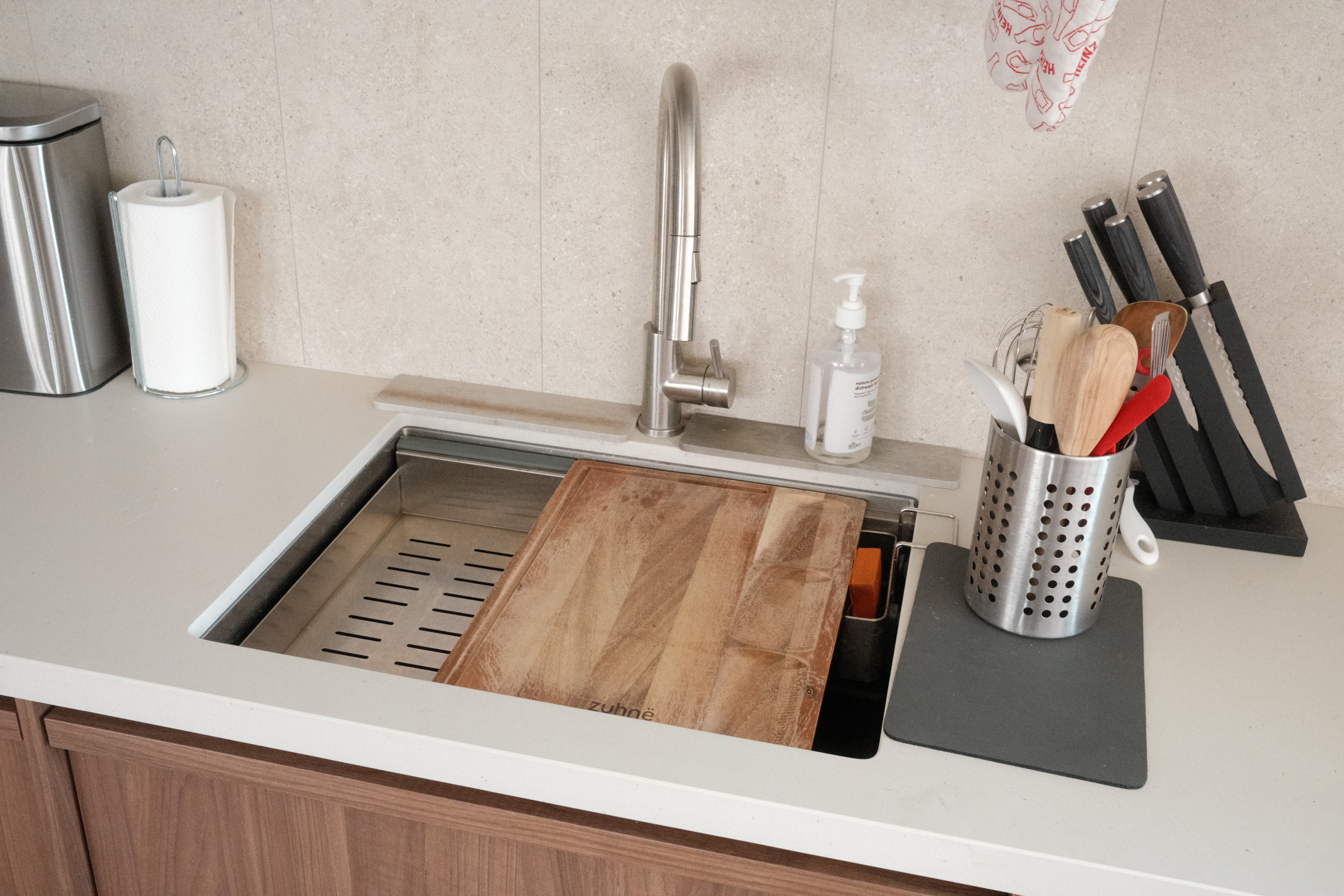 Look-inside-our-Minimal-open-kitchen-with-Maximum-functionality-👩‍🍳